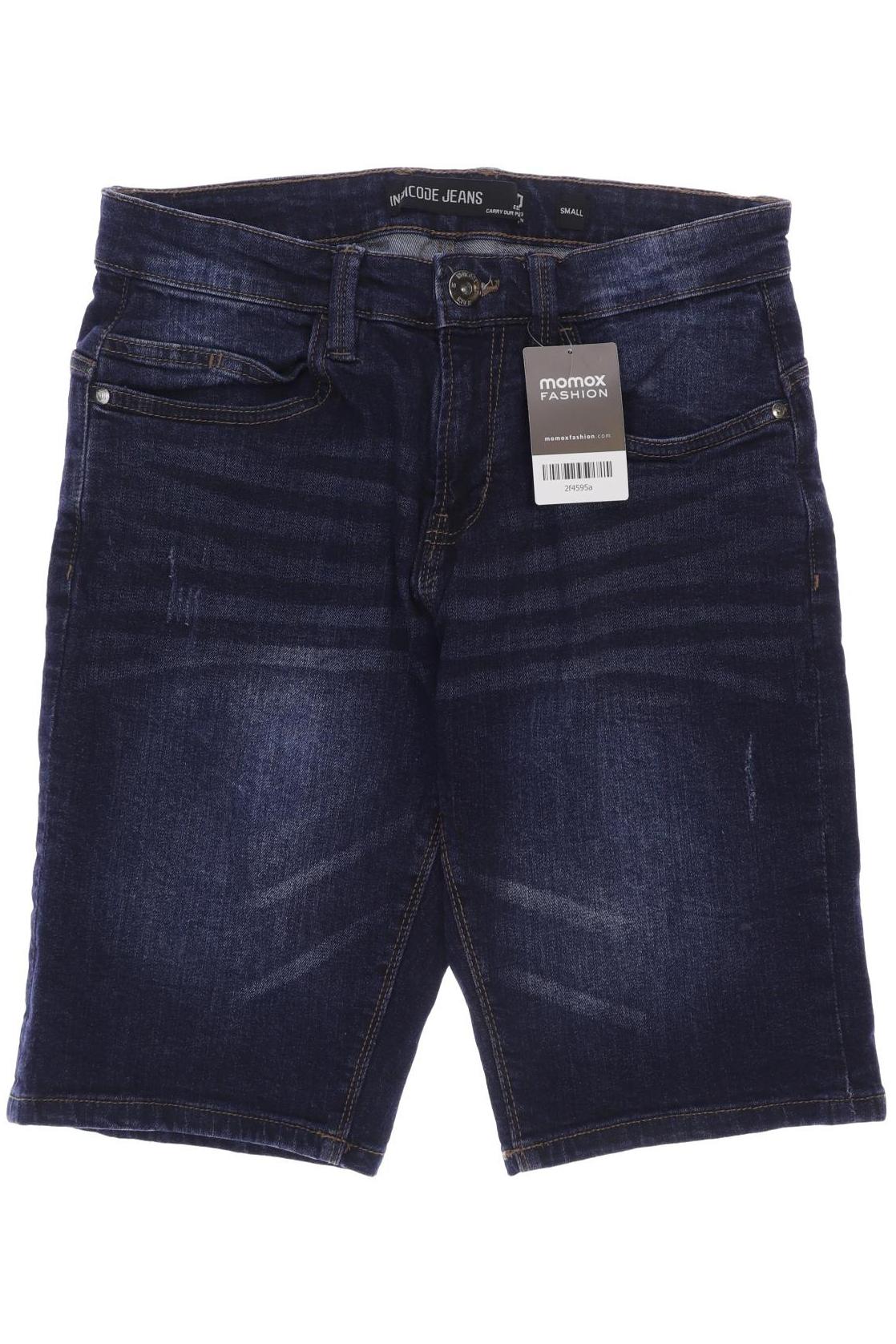 

INDICODE JEANS Herren Shorts, marineblau