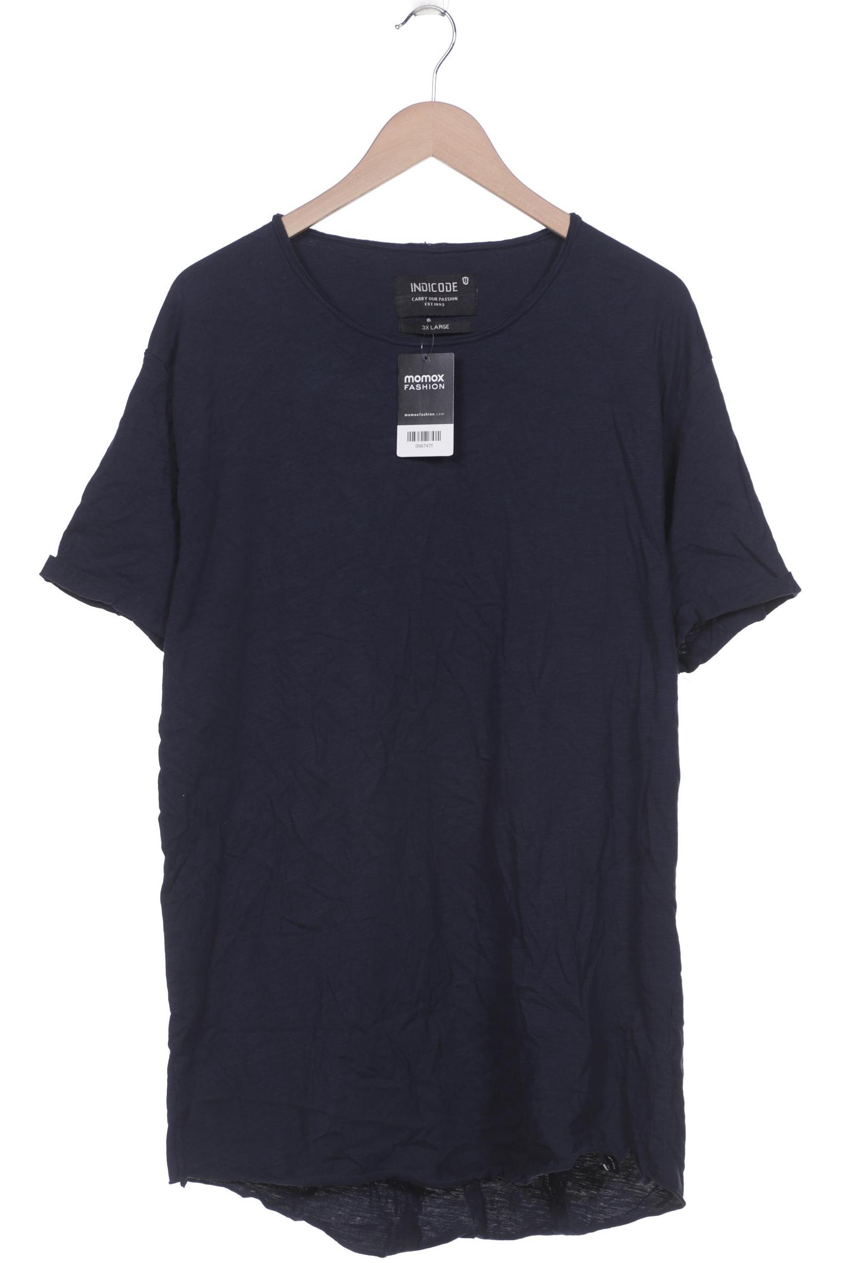 

INDICODE JEANS Herren T-Shirt, marineblau