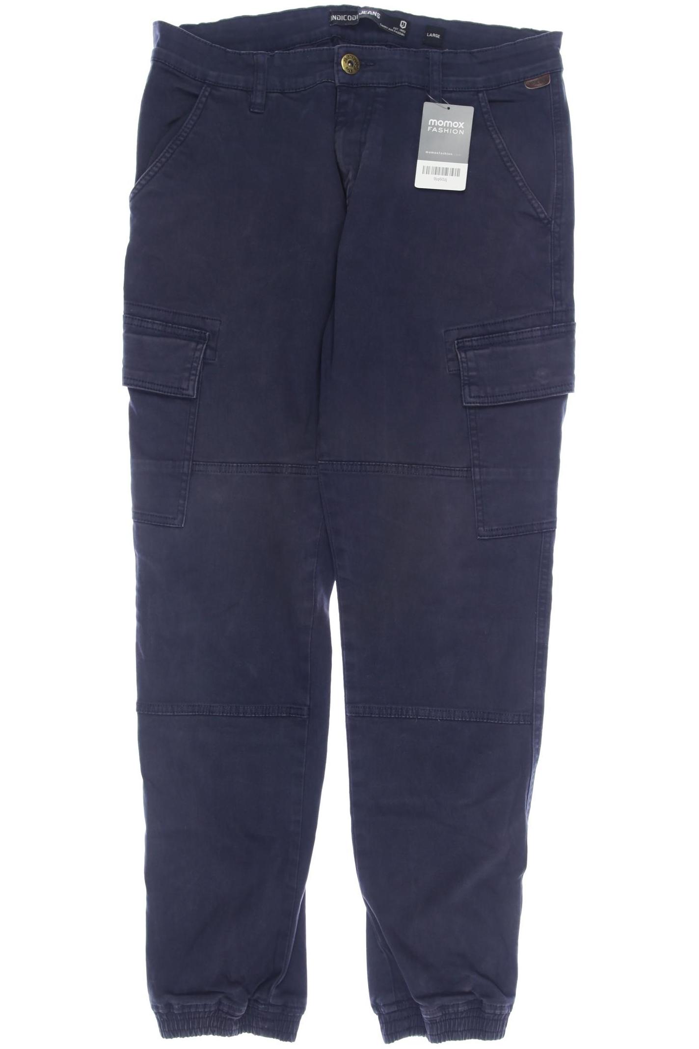 

Indicode Jeans Herren Stoffhose, marineblau, Gr. 0