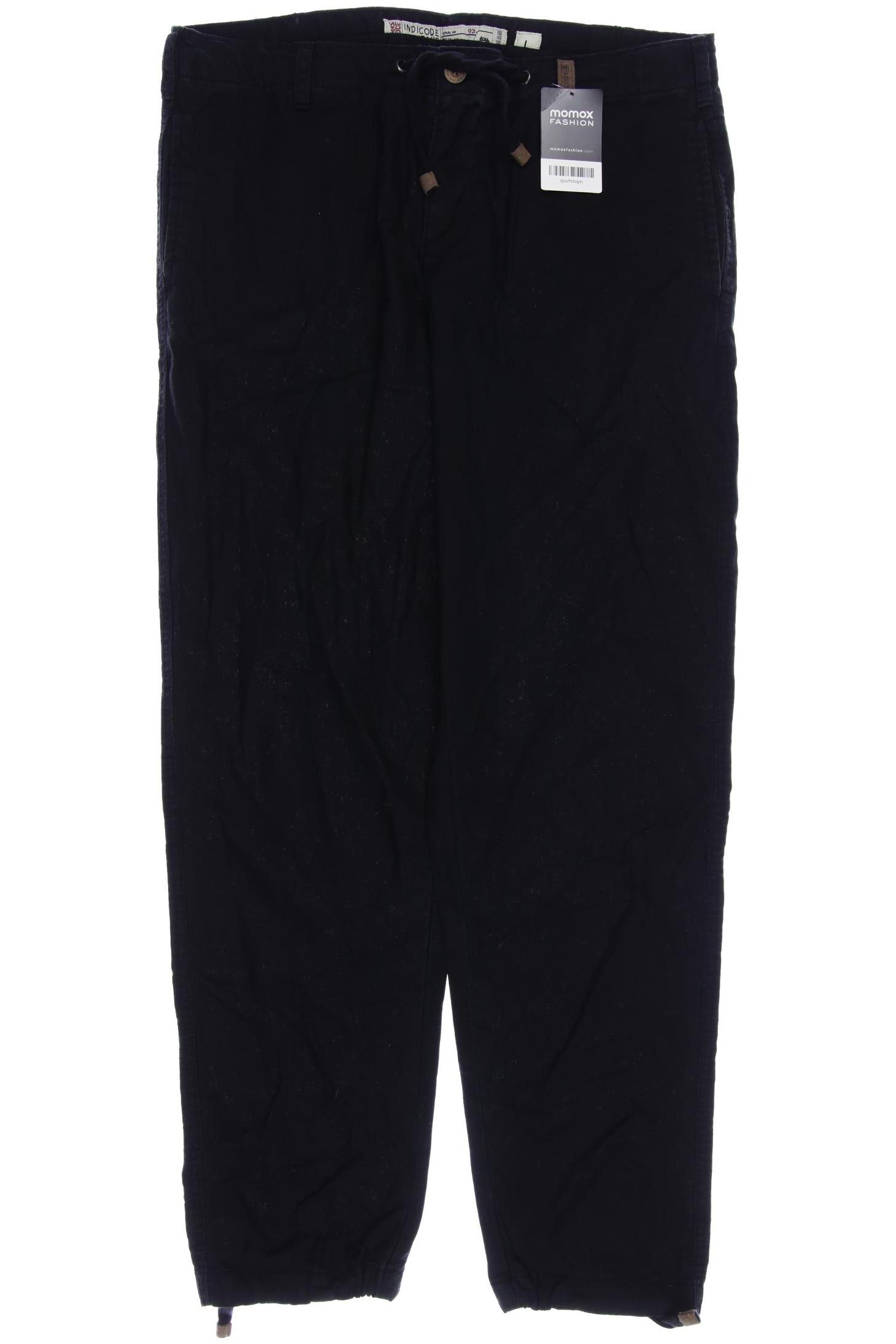 

INDICODE JEANS Herren Stoffhose, schwarz