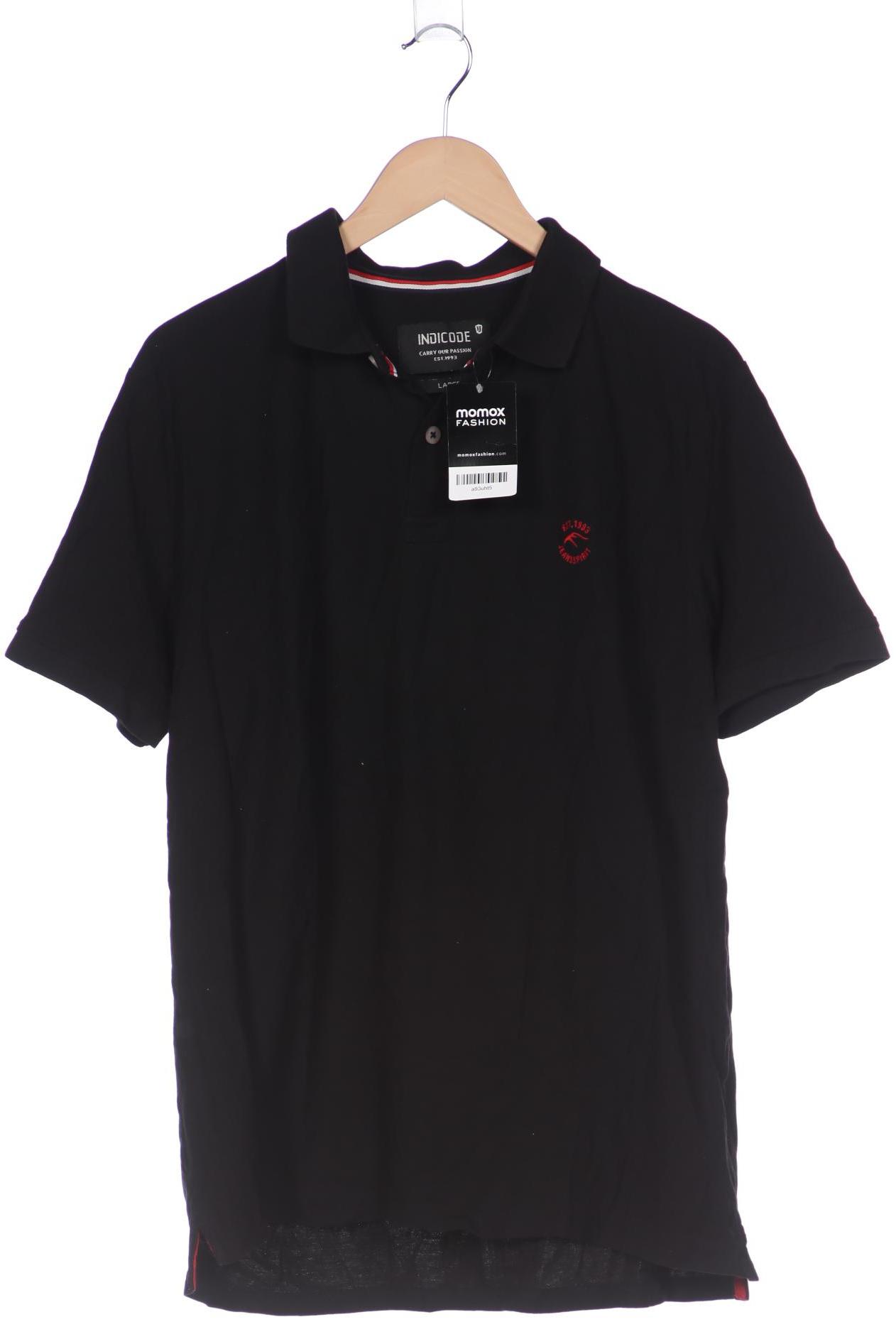 

INDICODE JEANS Herren Poloshirt, schwarz