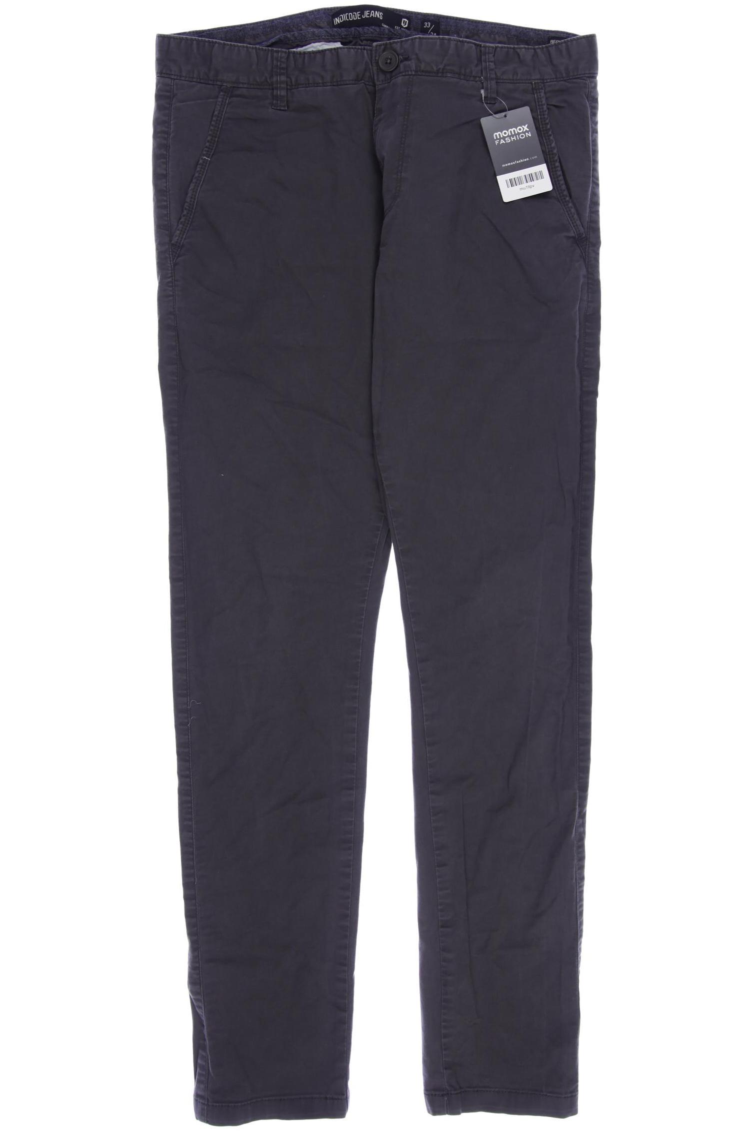 

Indicode Jeans Herren Stoffhose, grau, Gr. 33