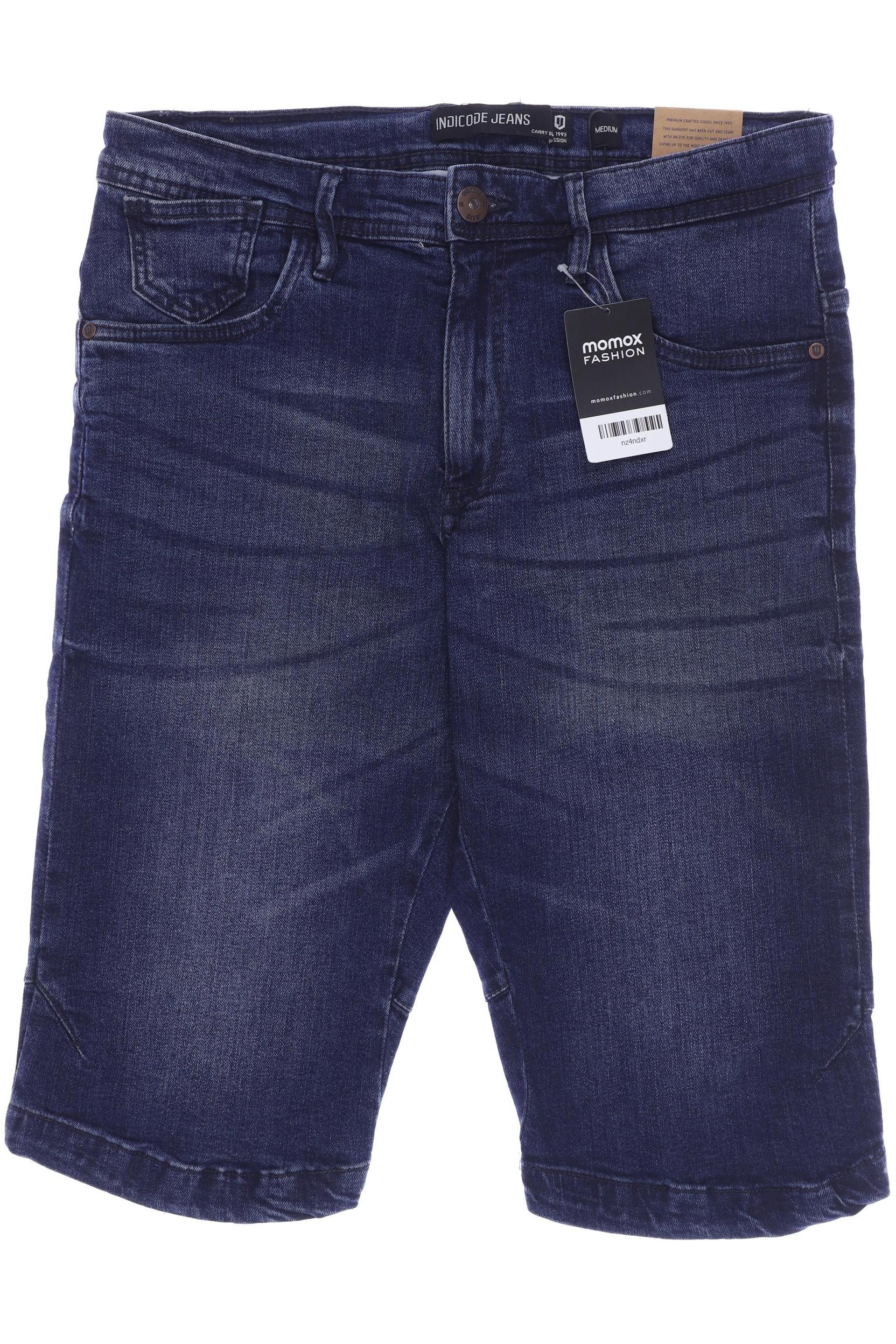 

INDICODE JEANS Herren Shorts, marineblau
