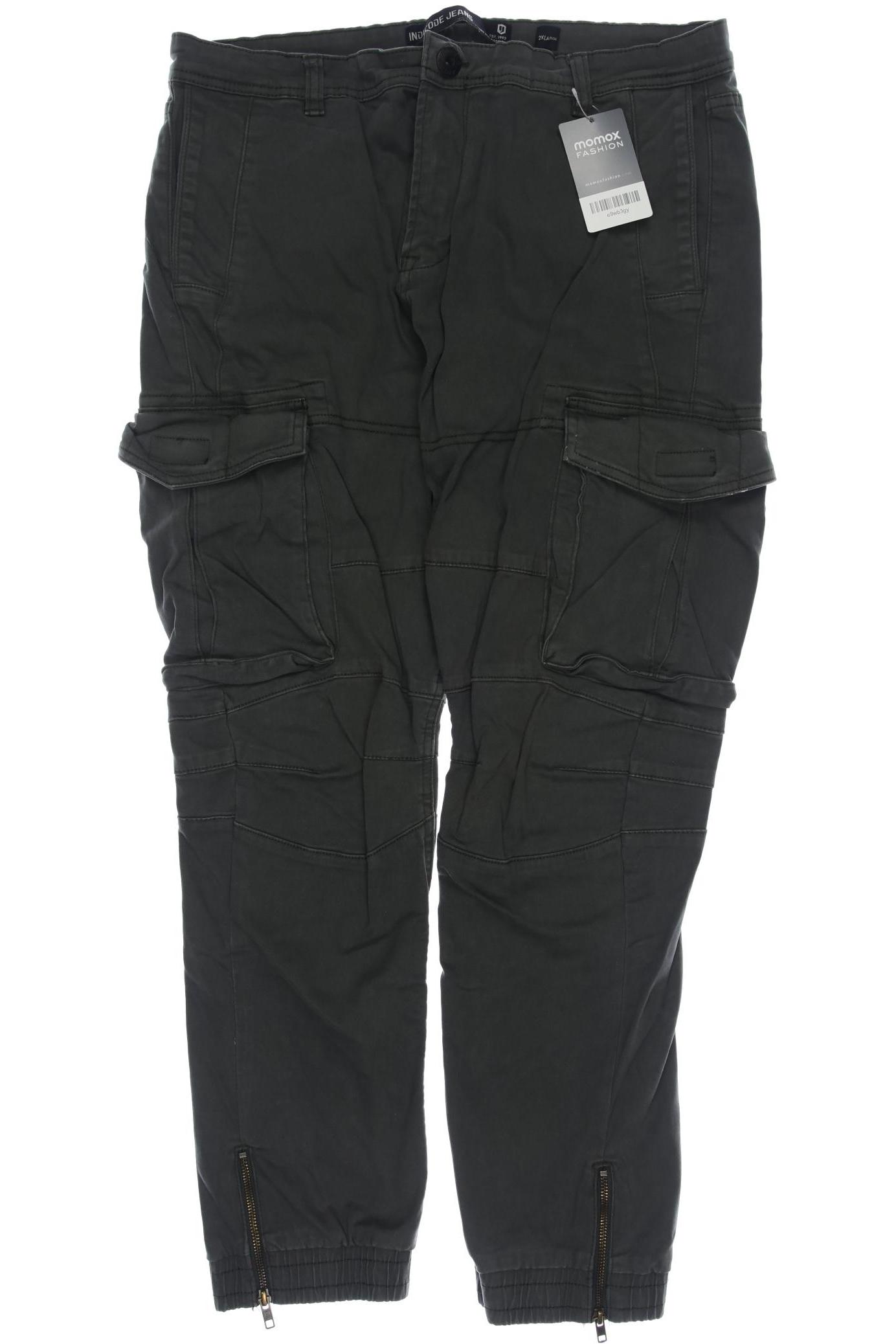 

Indicode Jeans Herren Stoffhose, grün, Gr. 0