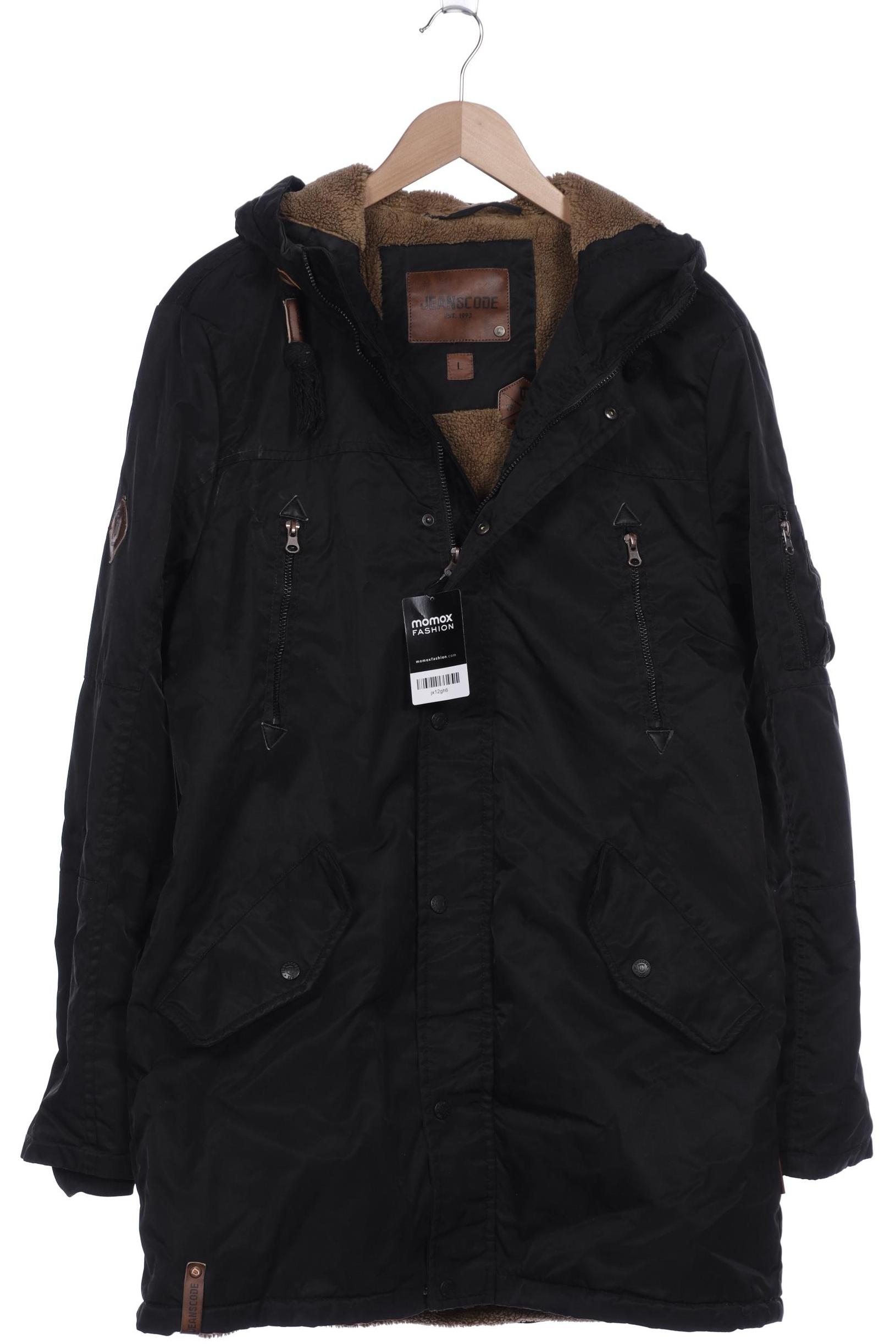 

Indicode Jeans Herren Mantel, schwarz, Gr. 52
