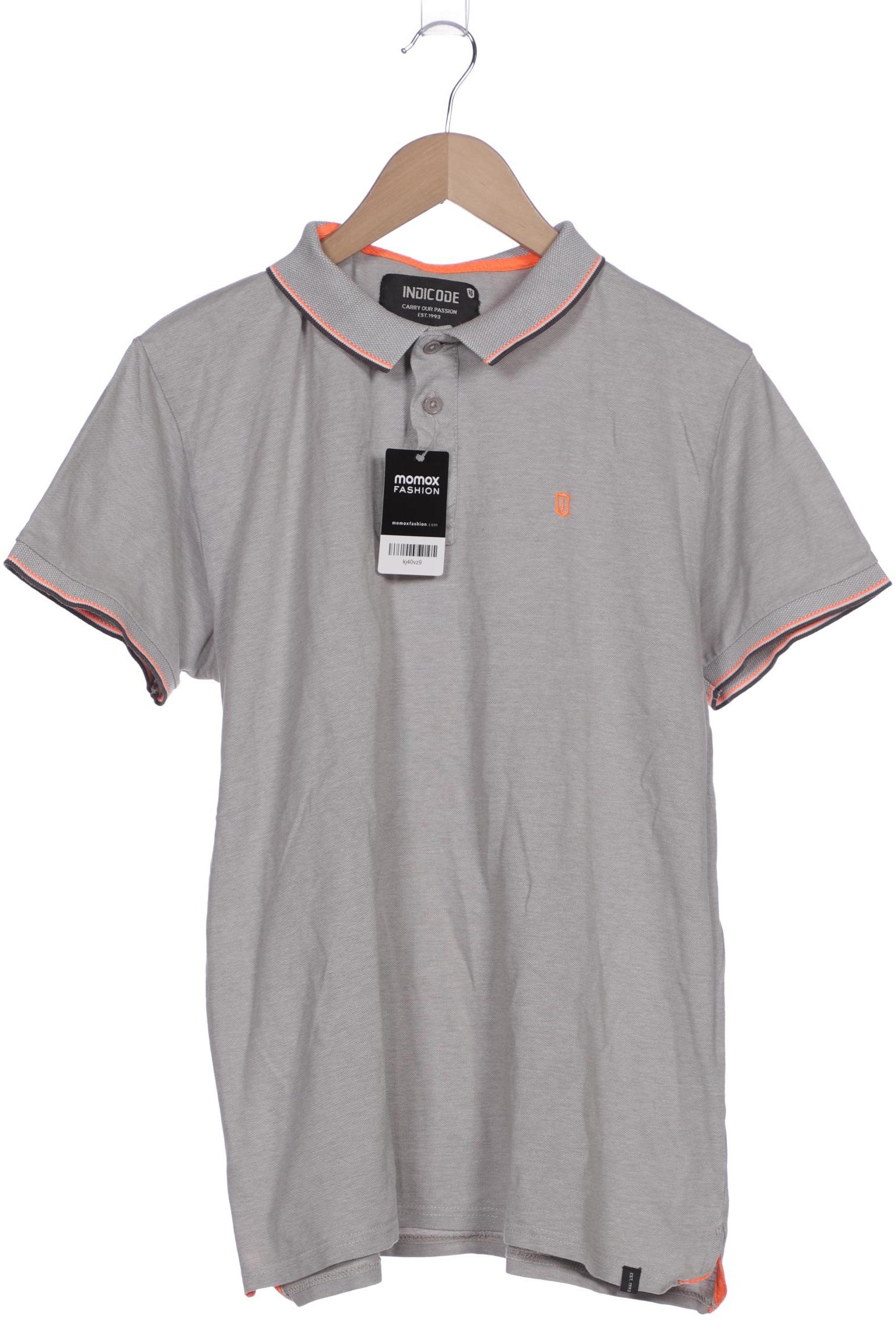 

Indicode Jeans Herren Poloshirt, grau, Gr. 52