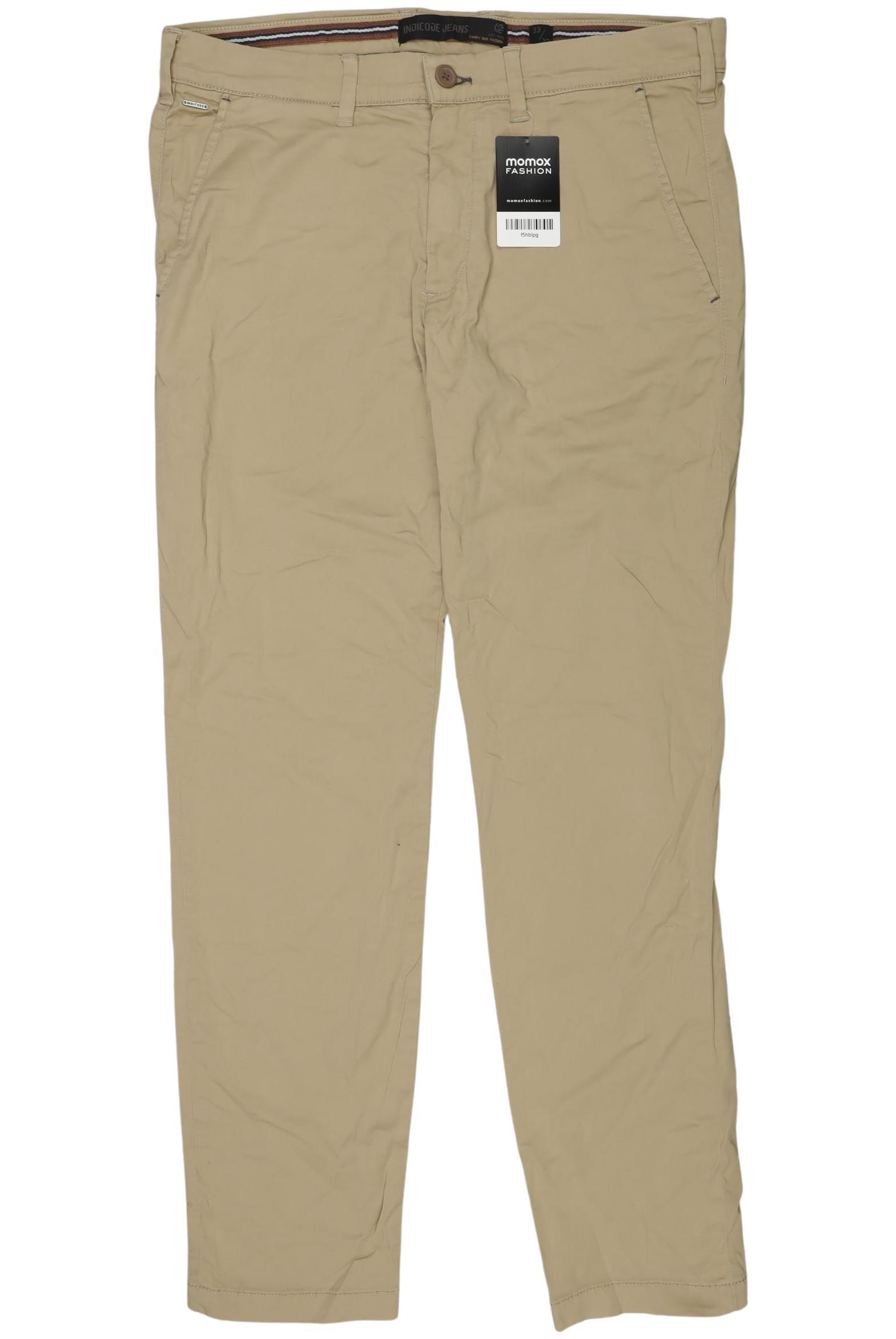 

Indicode Jeans Herren Stoffhose, beige, Gr. 33