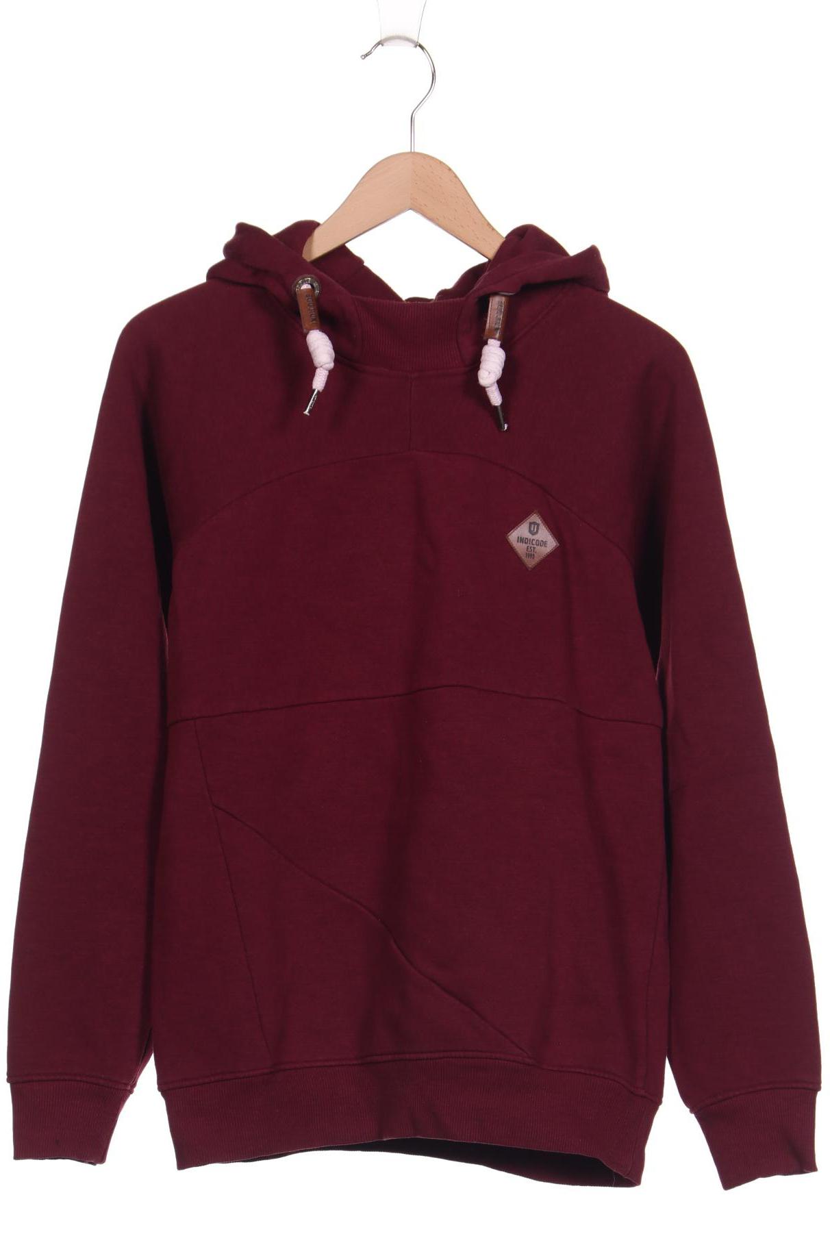 

INDICODE JEANS Herren Kapuzenpullover, bordeaux