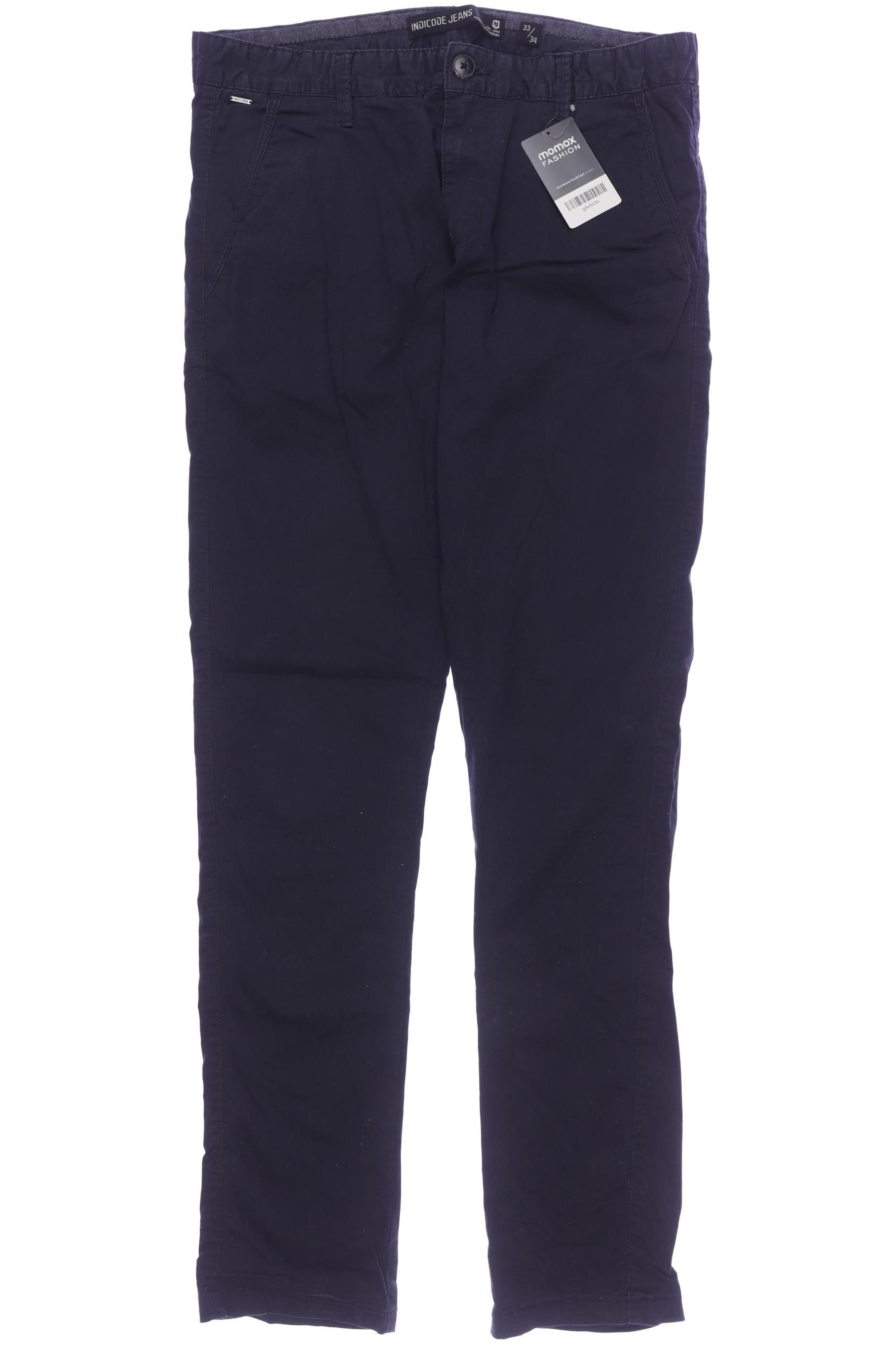 

Indicode Jeans Herren Stoffhose, marineblau, Gr. 33