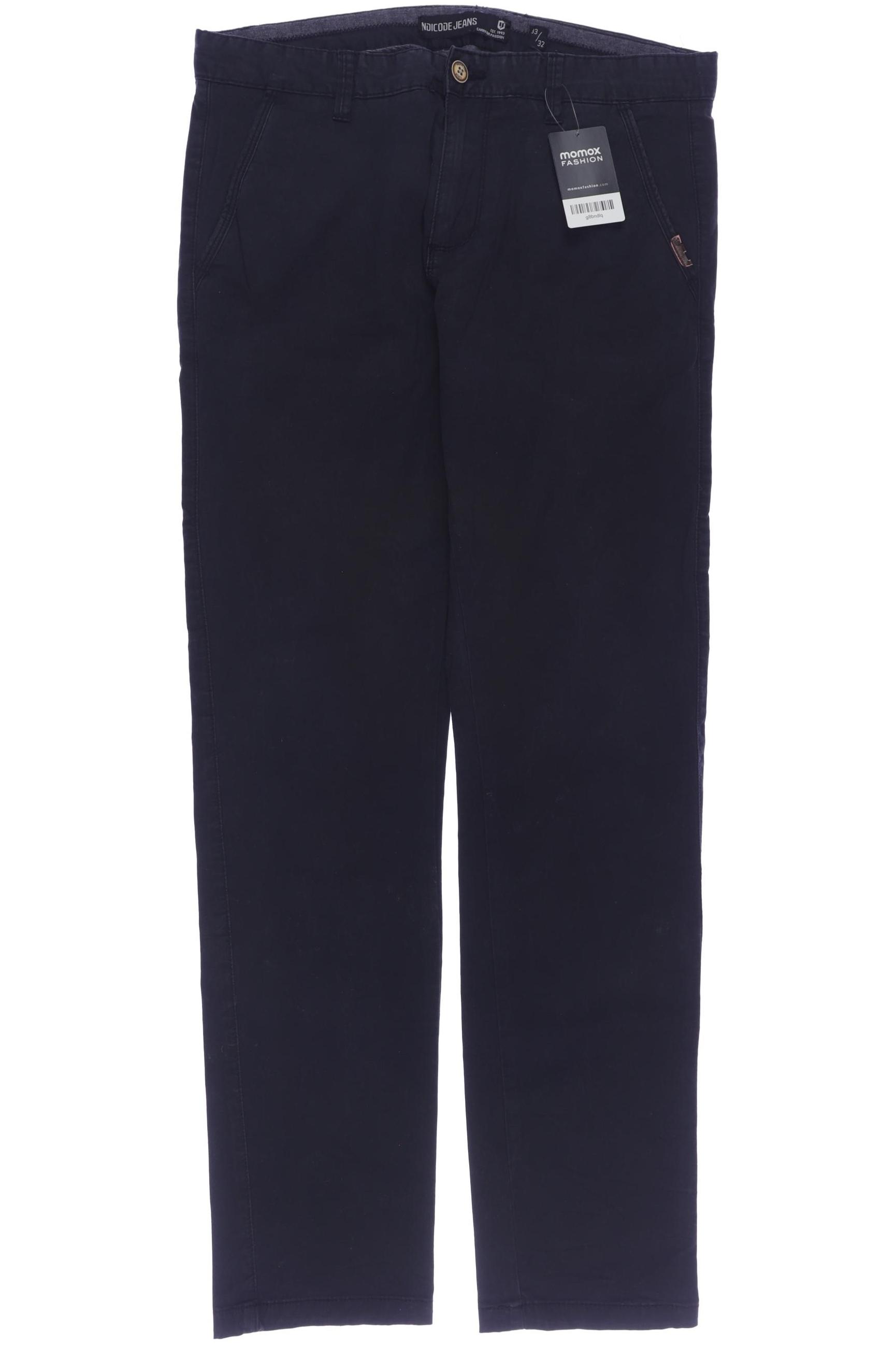

Indicode Jeans Herren Stoffhose, schwarz, Gr. 33