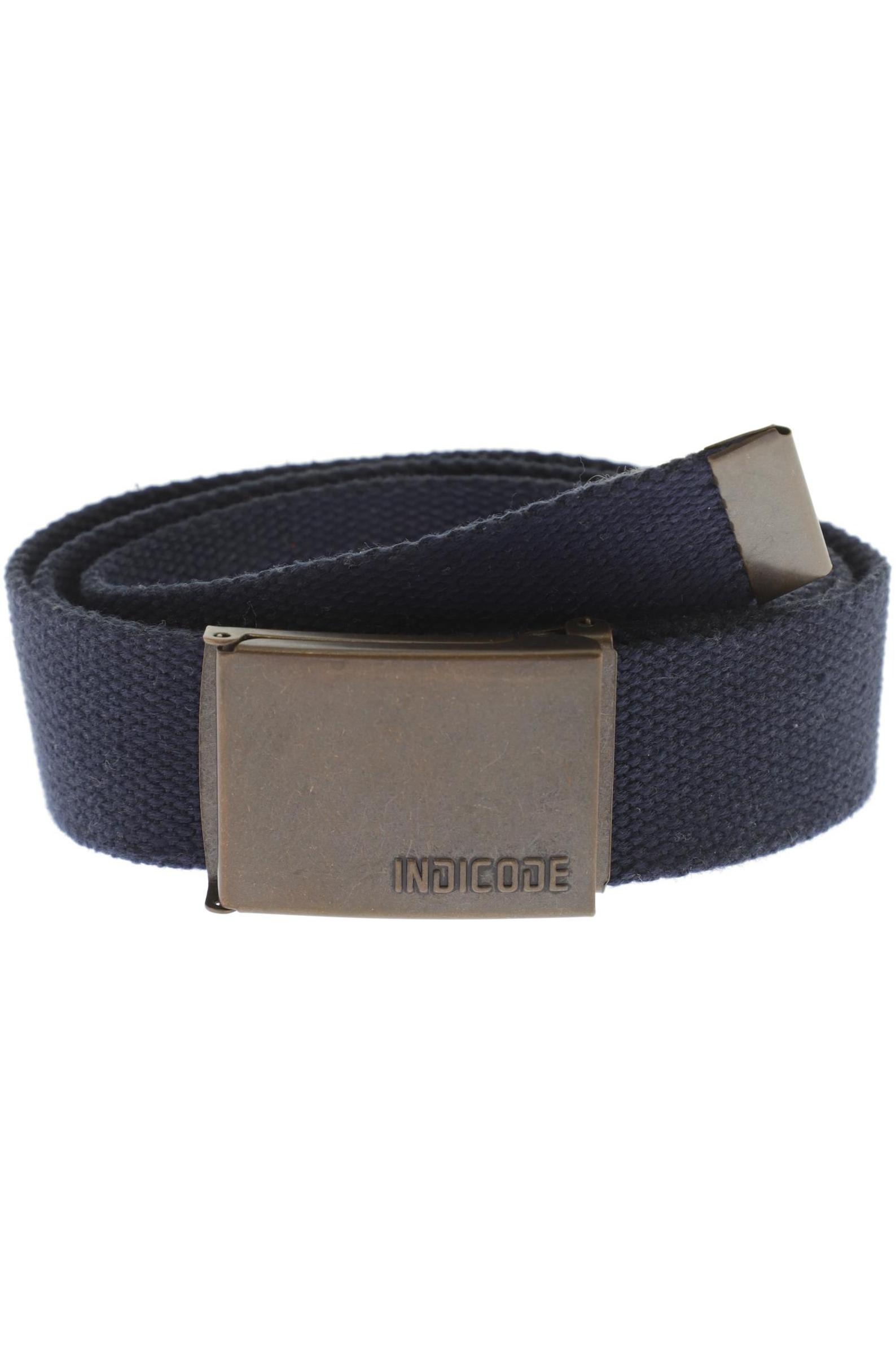 

INDICODE JEANS Herren Gürtel, marineblau