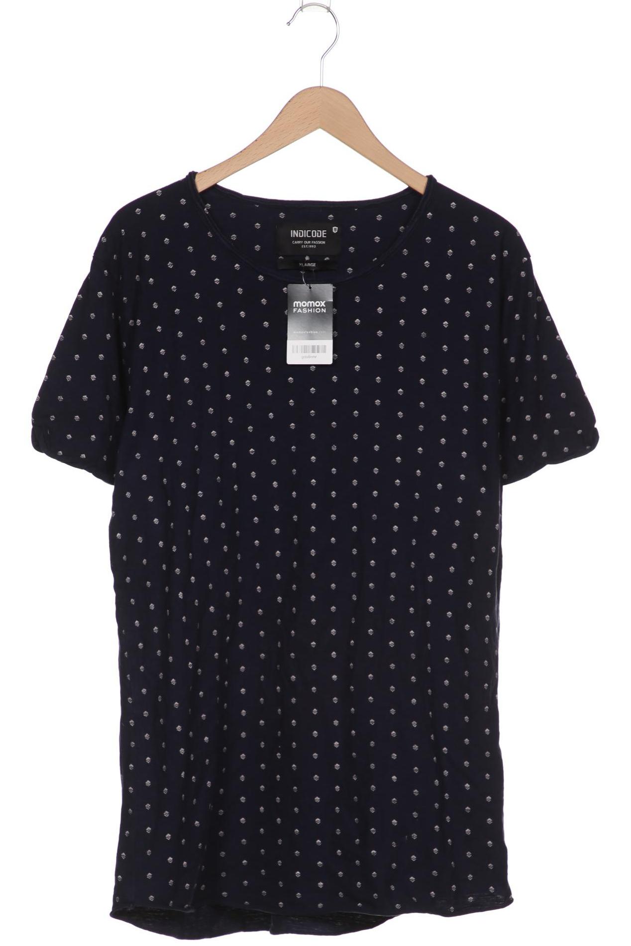 

INDICODE JEANS Herren T-Shirt, marineblau