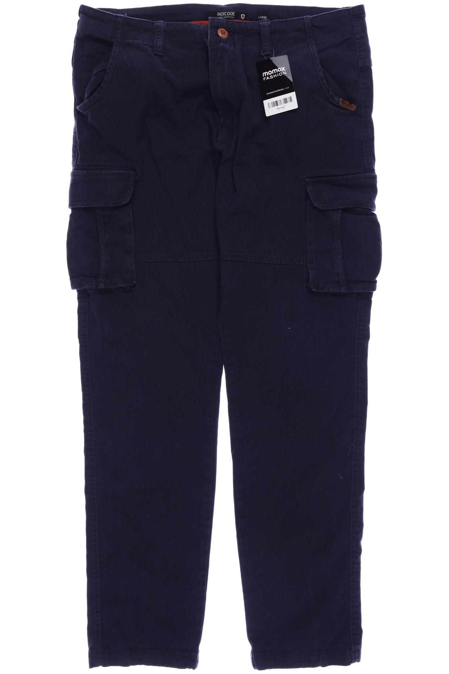 

Indicode Jeans Herren Stoffhose, marineblau, Gr. 0