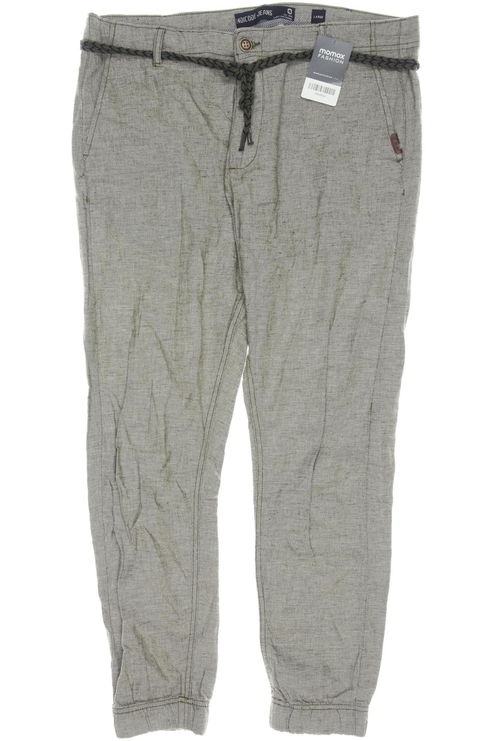 

Indicode Jeans Herren Stoffhose, hellgrün, Gr. 0