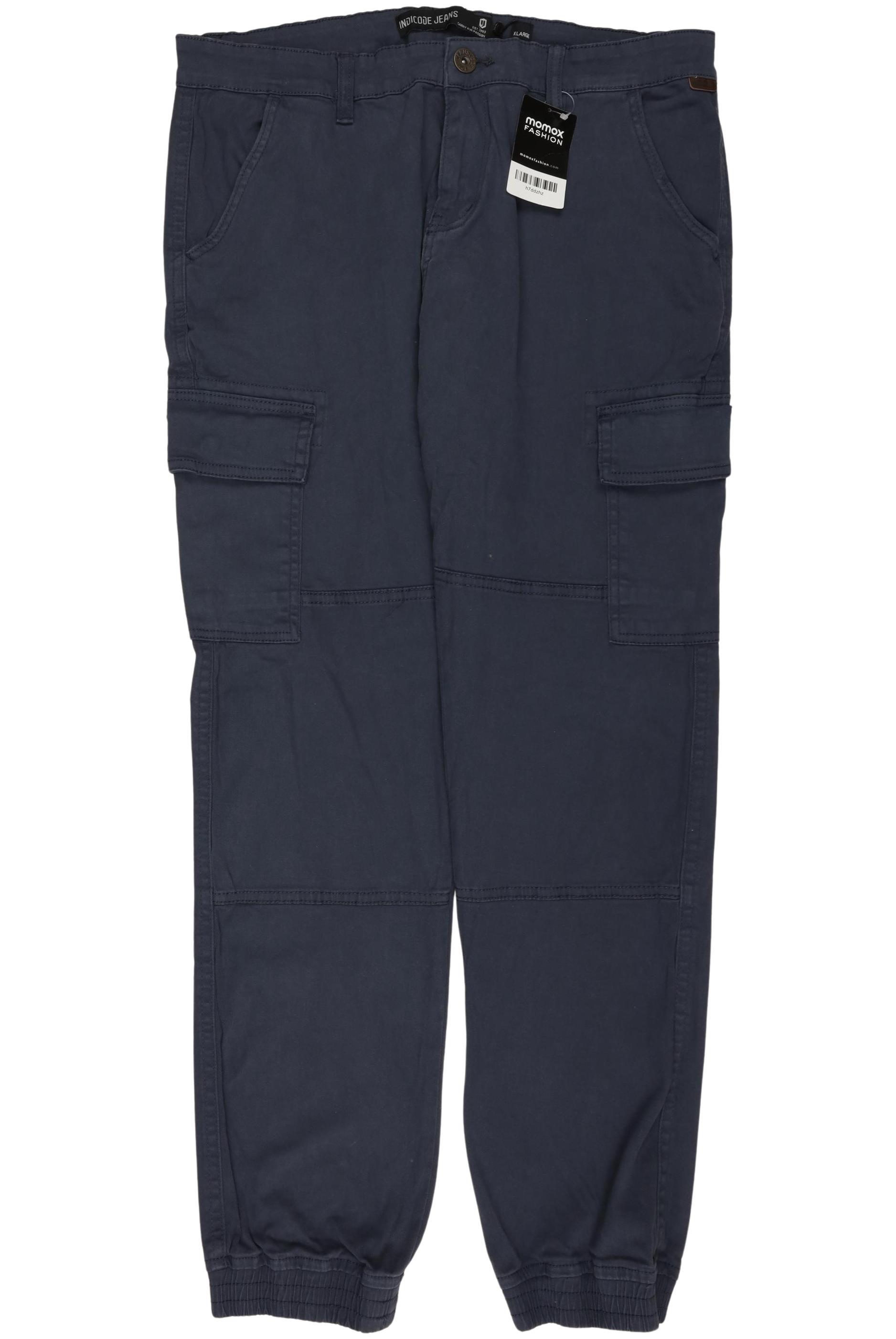 Thumbnail - Indicode Jeans Herren Stoffhose, marineblau, Gr. 0