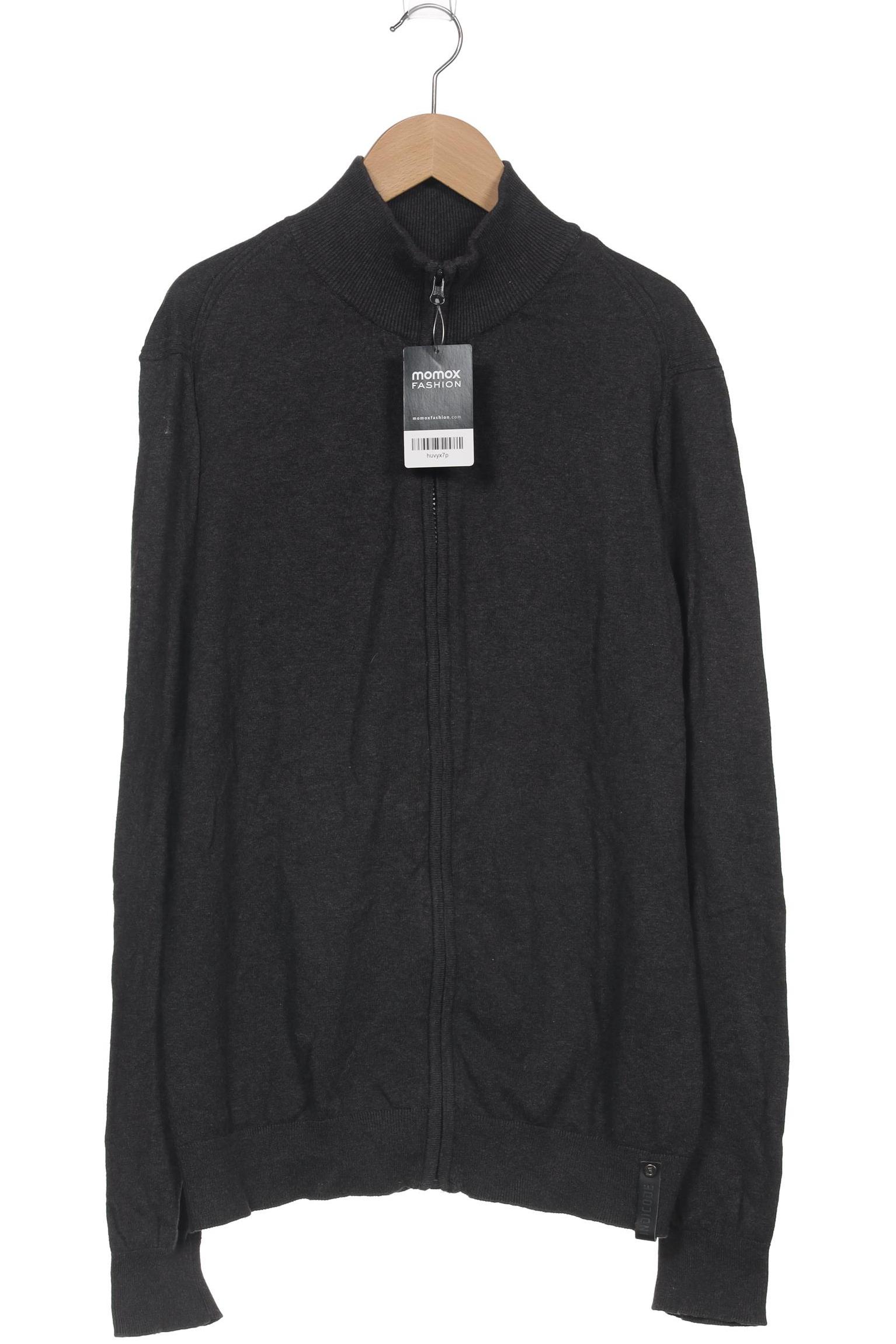

Indicode Jeans Herren Strickjacke, grau, Gr. 52