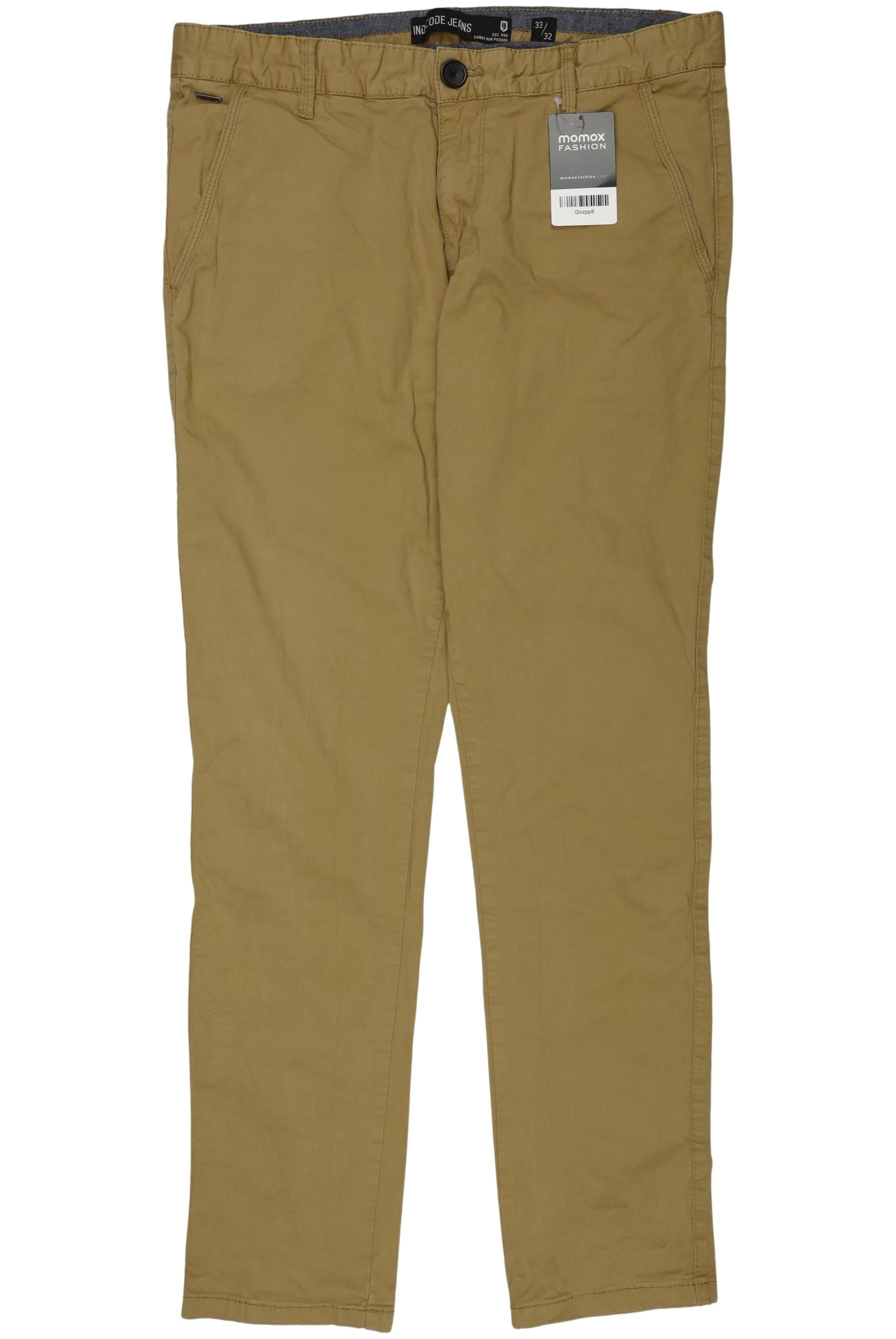 

Indicode Jeans Herren Stoffhose, beige, Gr. 33