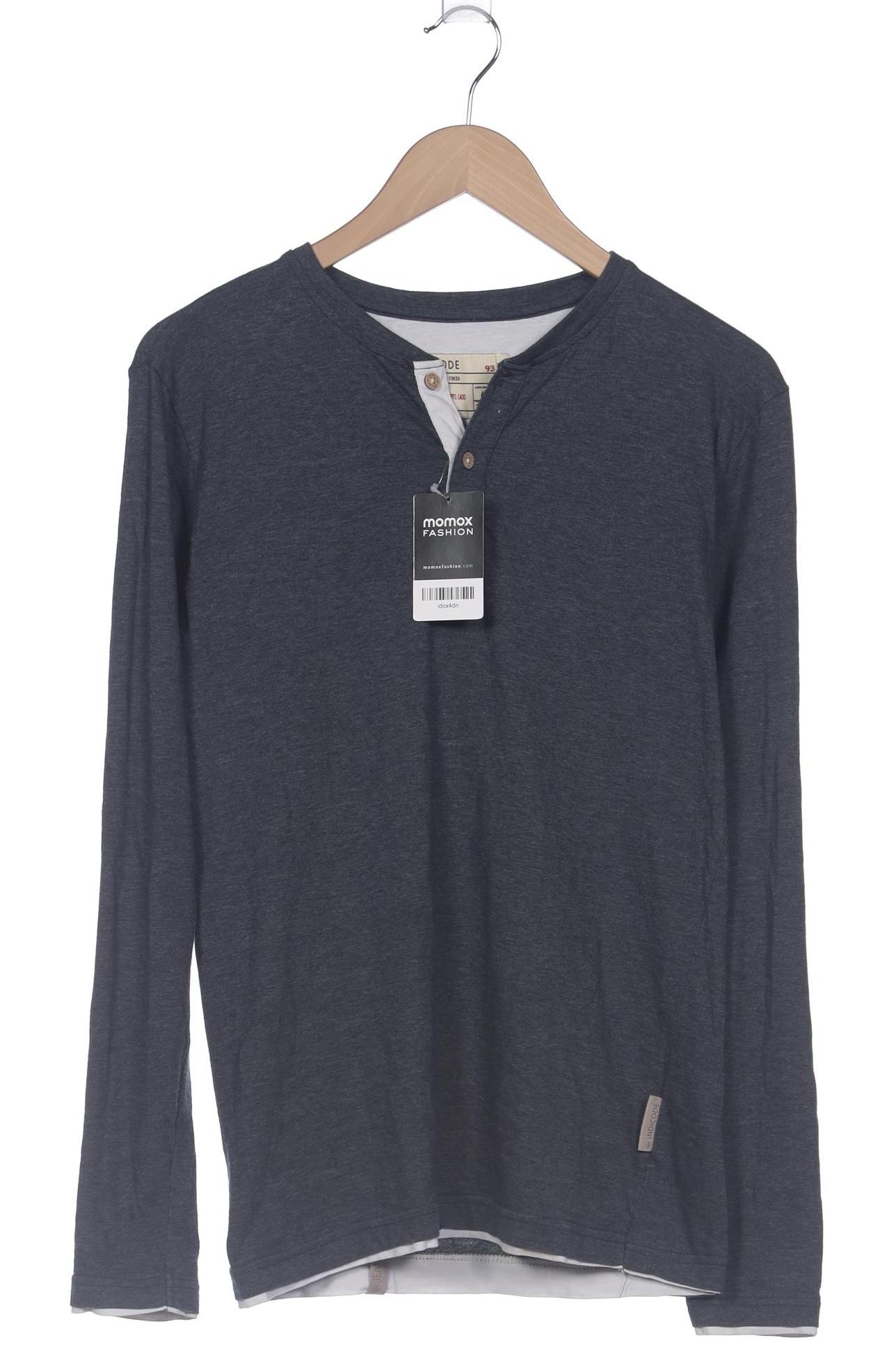 

Indicode Jeans Herren Langarmshirt, marineblau, Gr. 46
