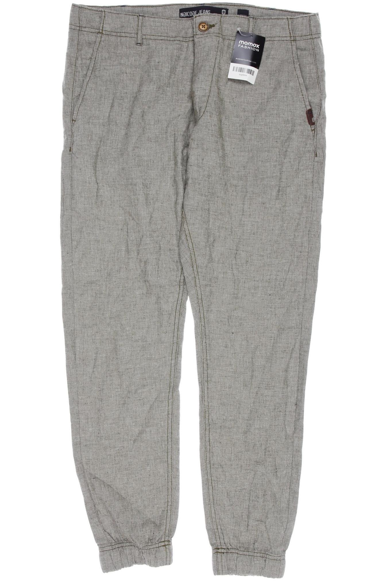 

Indicode Jeans Herren Stoffhose, grün, Gr. 0