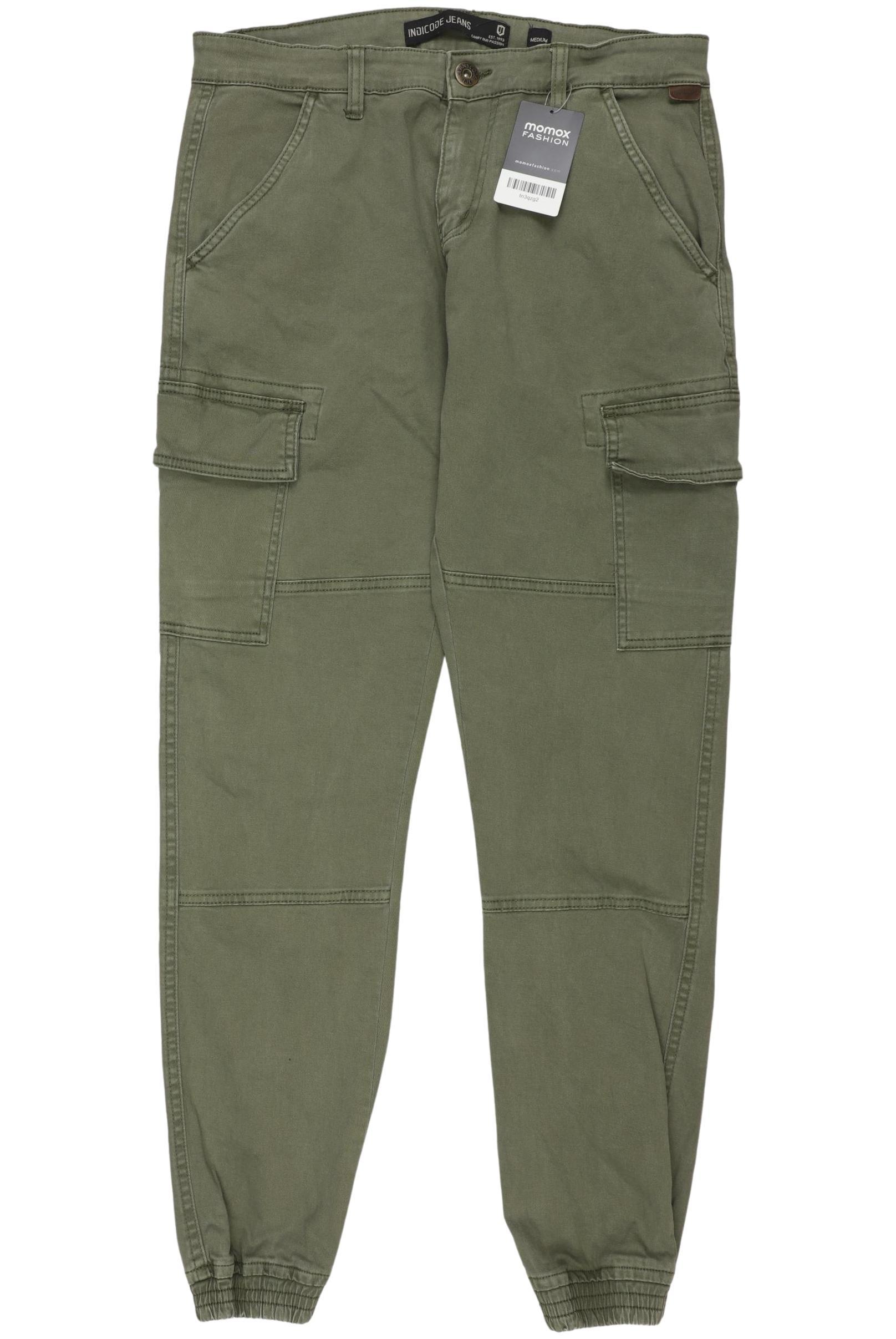 Thumbnail - Indicode Jeans Herren Jeans, grün, Gr. 0