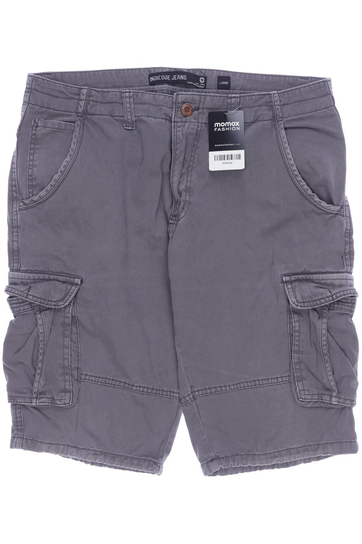 

INDICODE JEANS Herren Shorts, grau