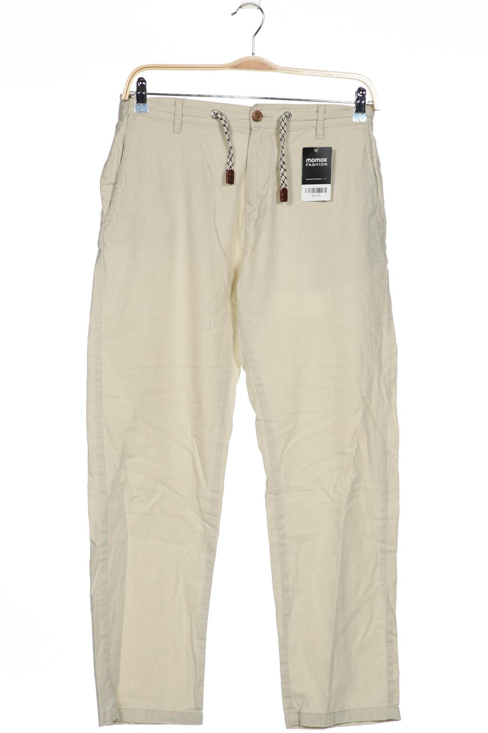 

INDICODE JEANS Herren Stoffhose, cremeweiß