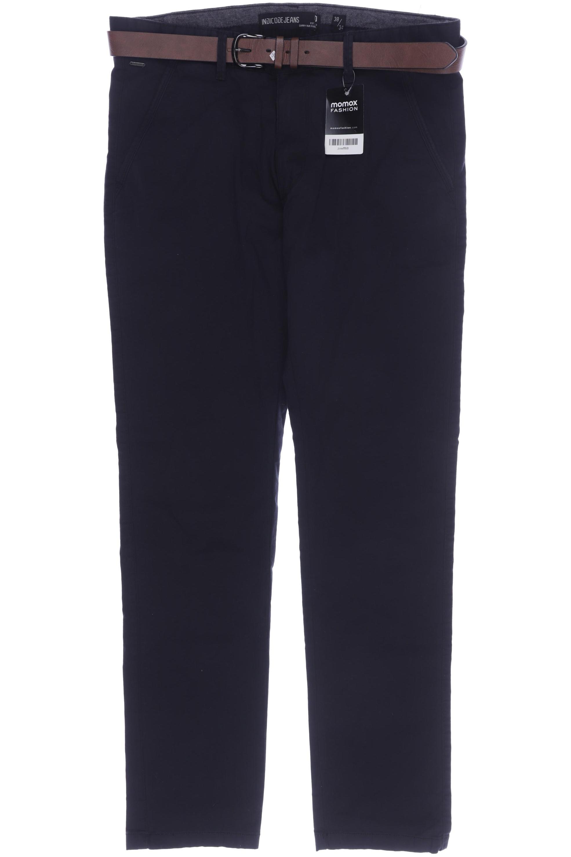 

Indicode Jeans Herren Stoffhose, schwarz, Gr. 38