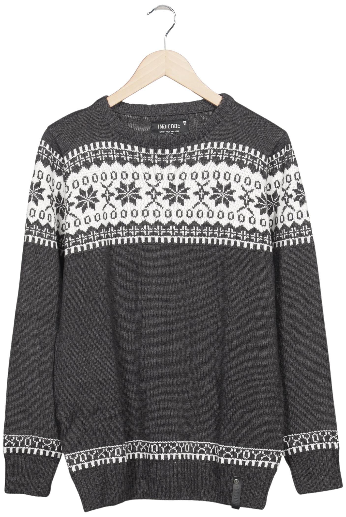 

Indicode Jeans Herren Pullover, grau, Gr. 48