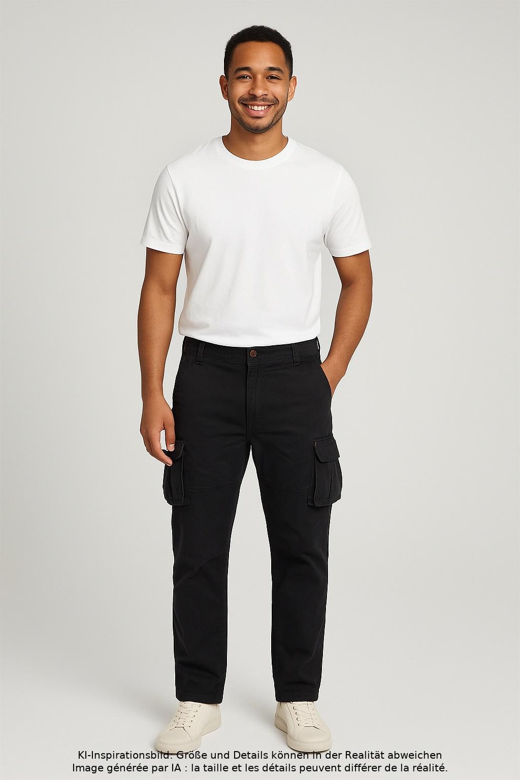 Thumbnail - Indicode Jeans Herren Stoffhose, grau, Gr. 0