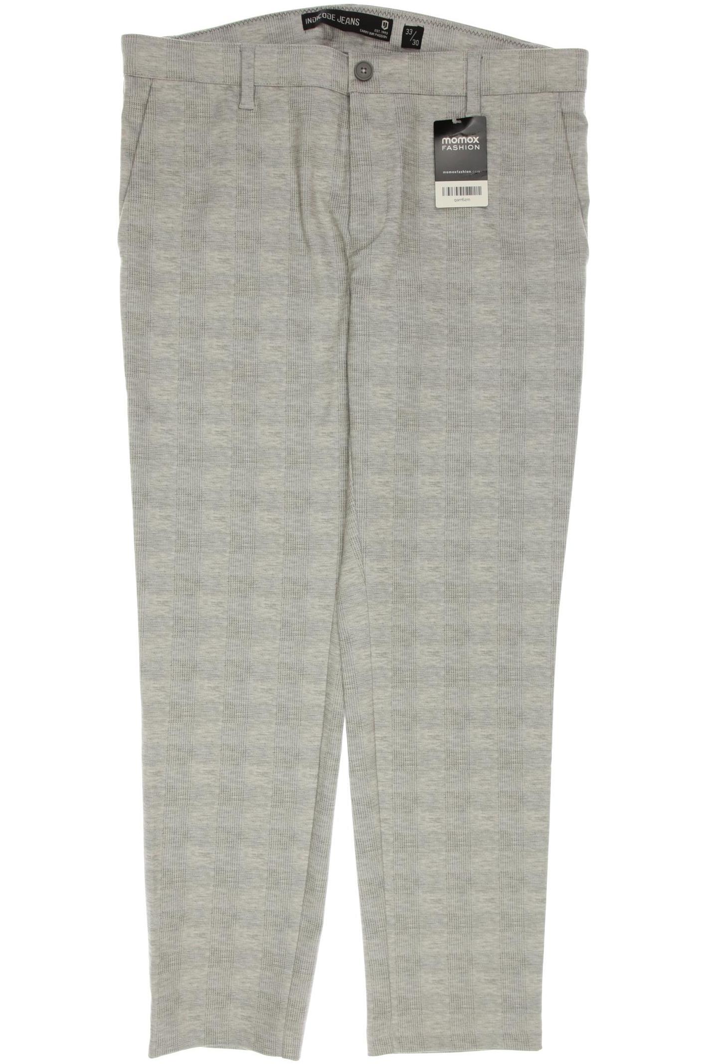 

INDICODE JEANS Herren Stoffhose, grau