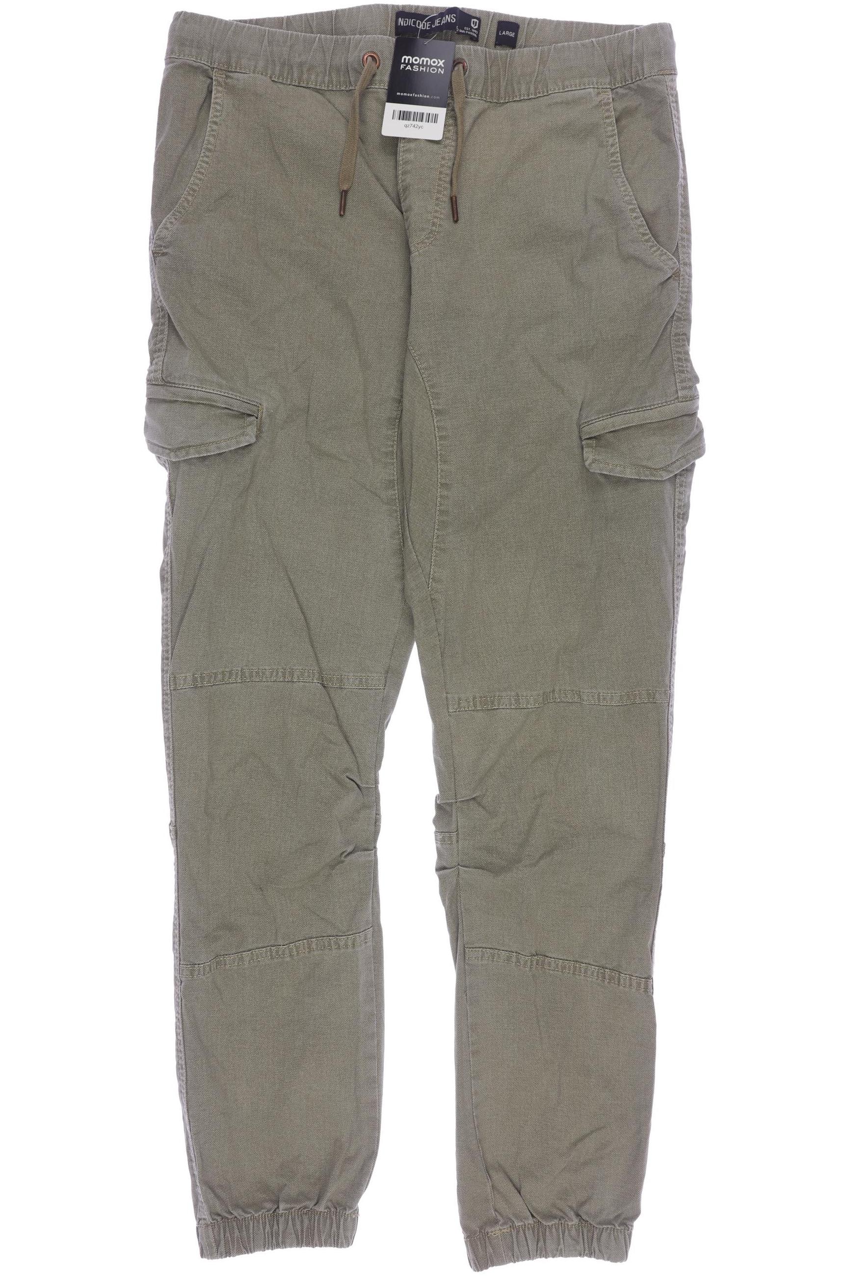 

Indicode Jeans Herren Stoffhose, grün, Gr. 0
