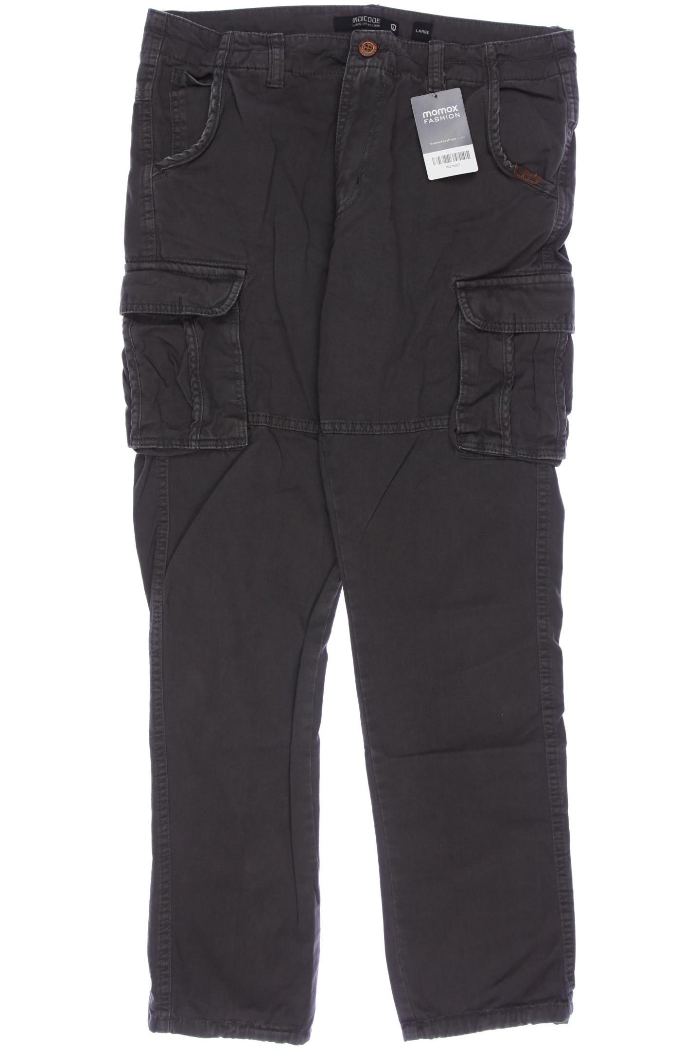 

Indicode Jeans Herren Stoffhose, grau, Gr. 0