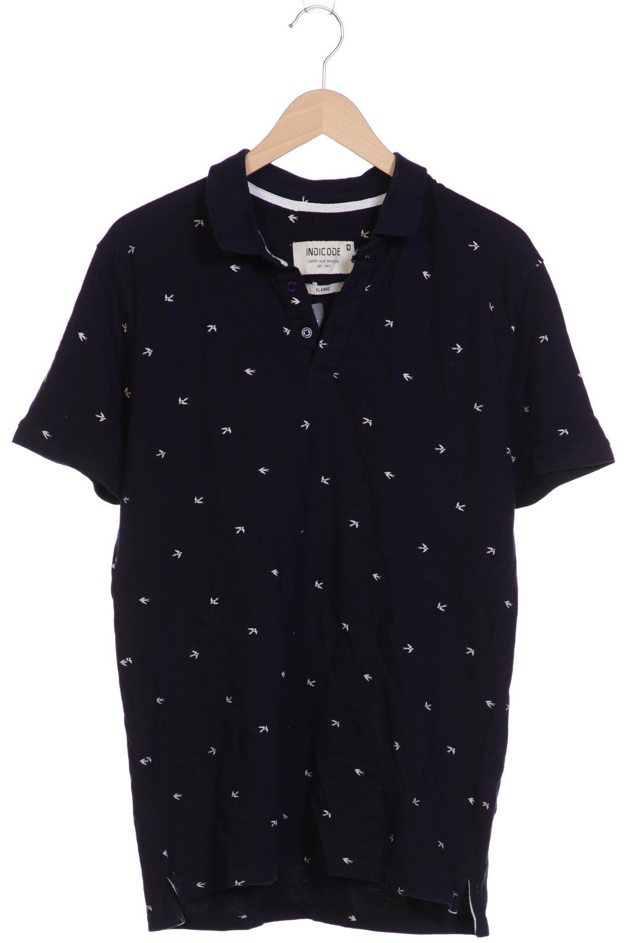 

INDICODE JEANS Herren Poloshirt, marineblau