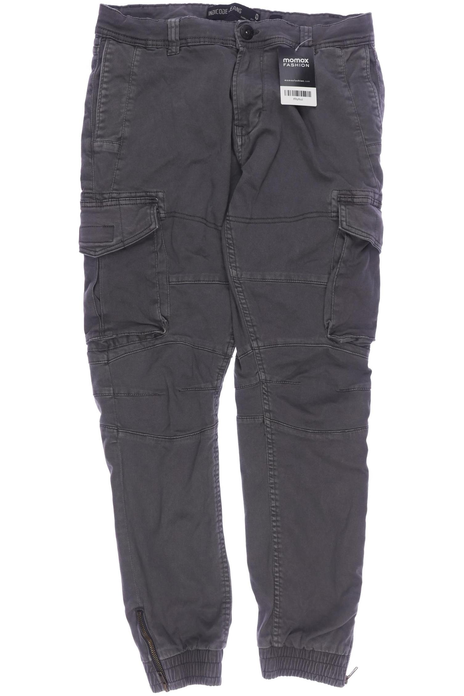 

Indicode Jeans Herren Stoffhose, grau, Gr. 0