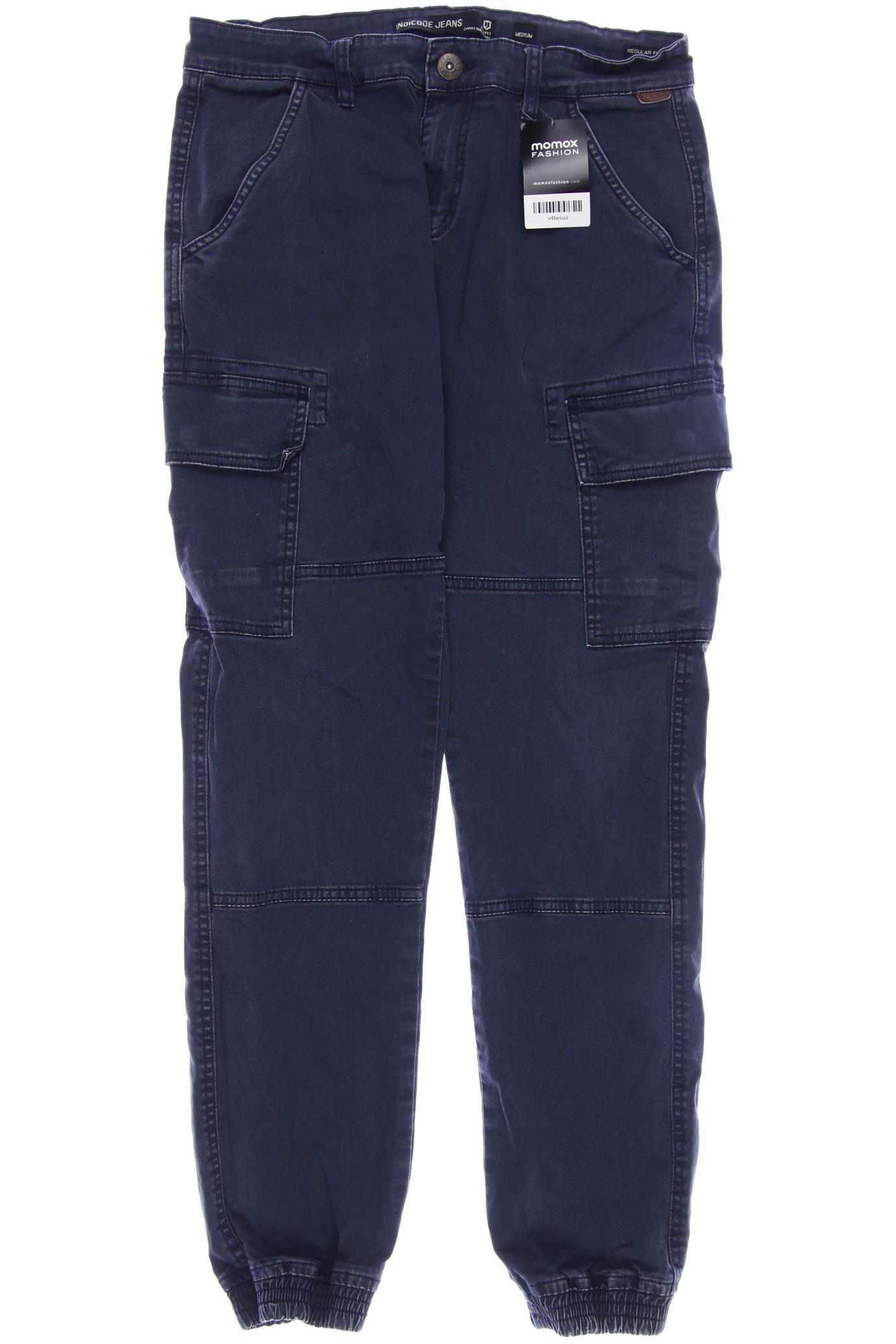 

Indicode Jeans Herren Stoffhose, marineblau, Gr. 0