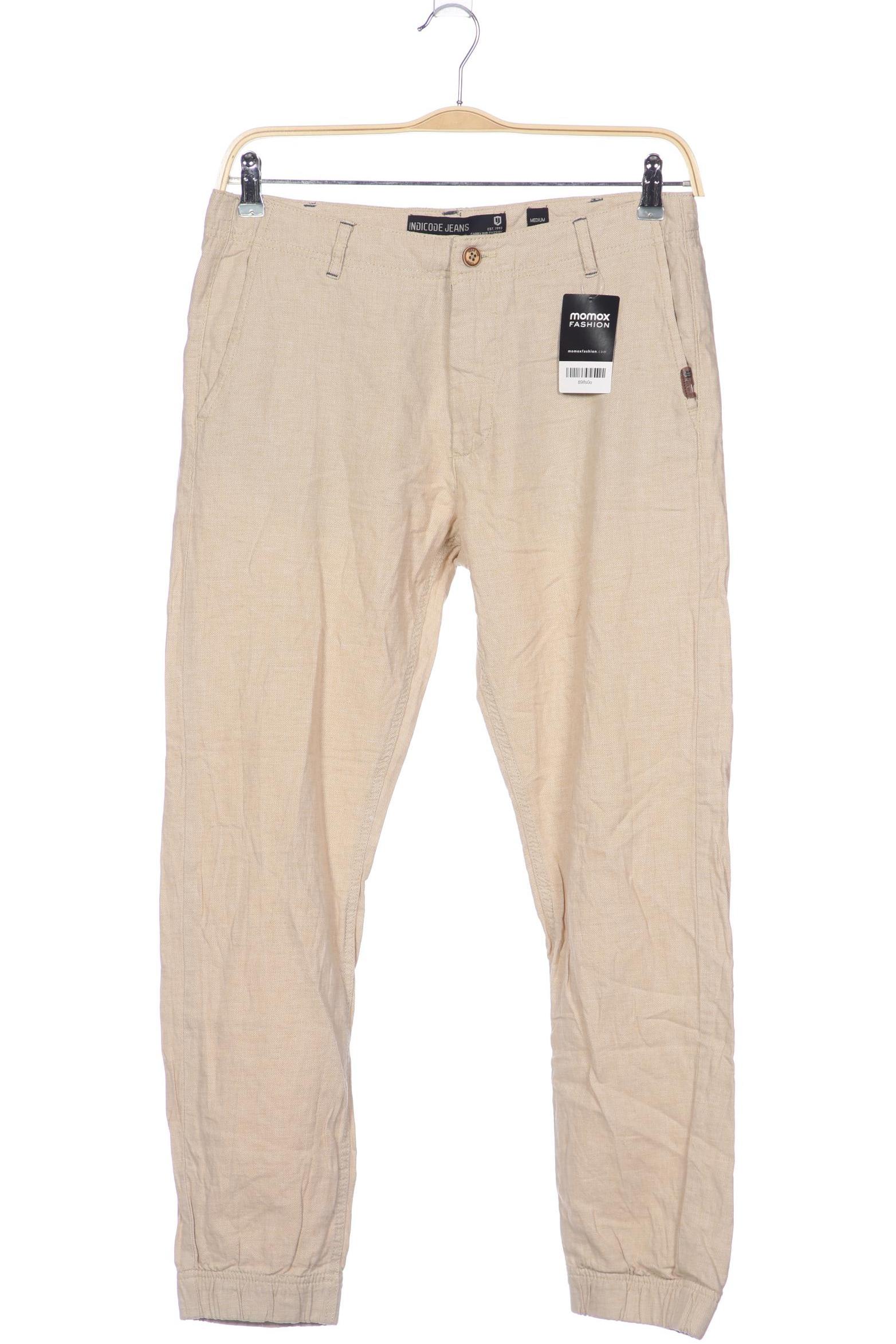 

Indicode Jeans Herren Stoffhose, beige, Gr. 0
