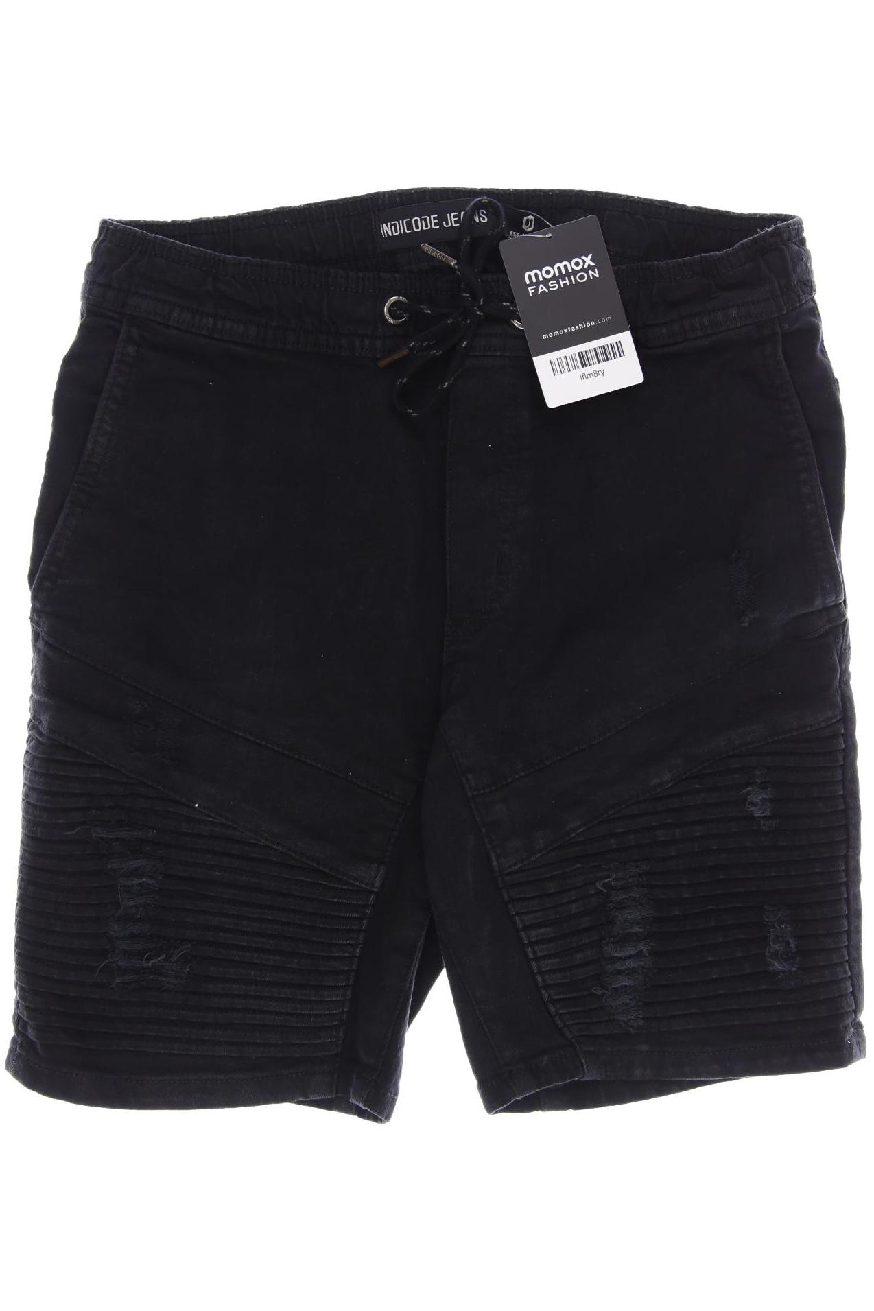 

INDICODE JEANS Herren Shorts, schwarz