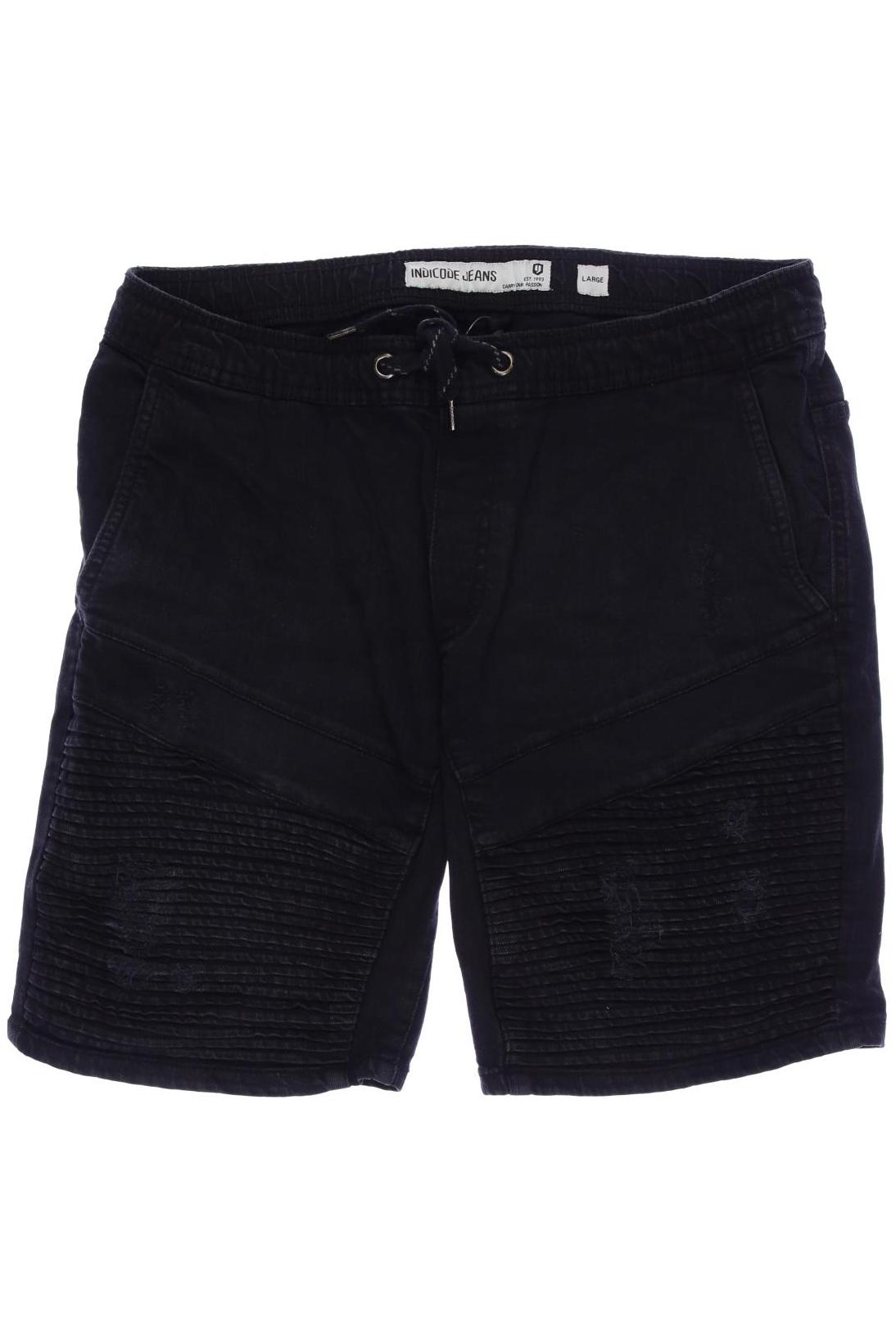 

INDICODE JEANS Herren Shorts, schwarz