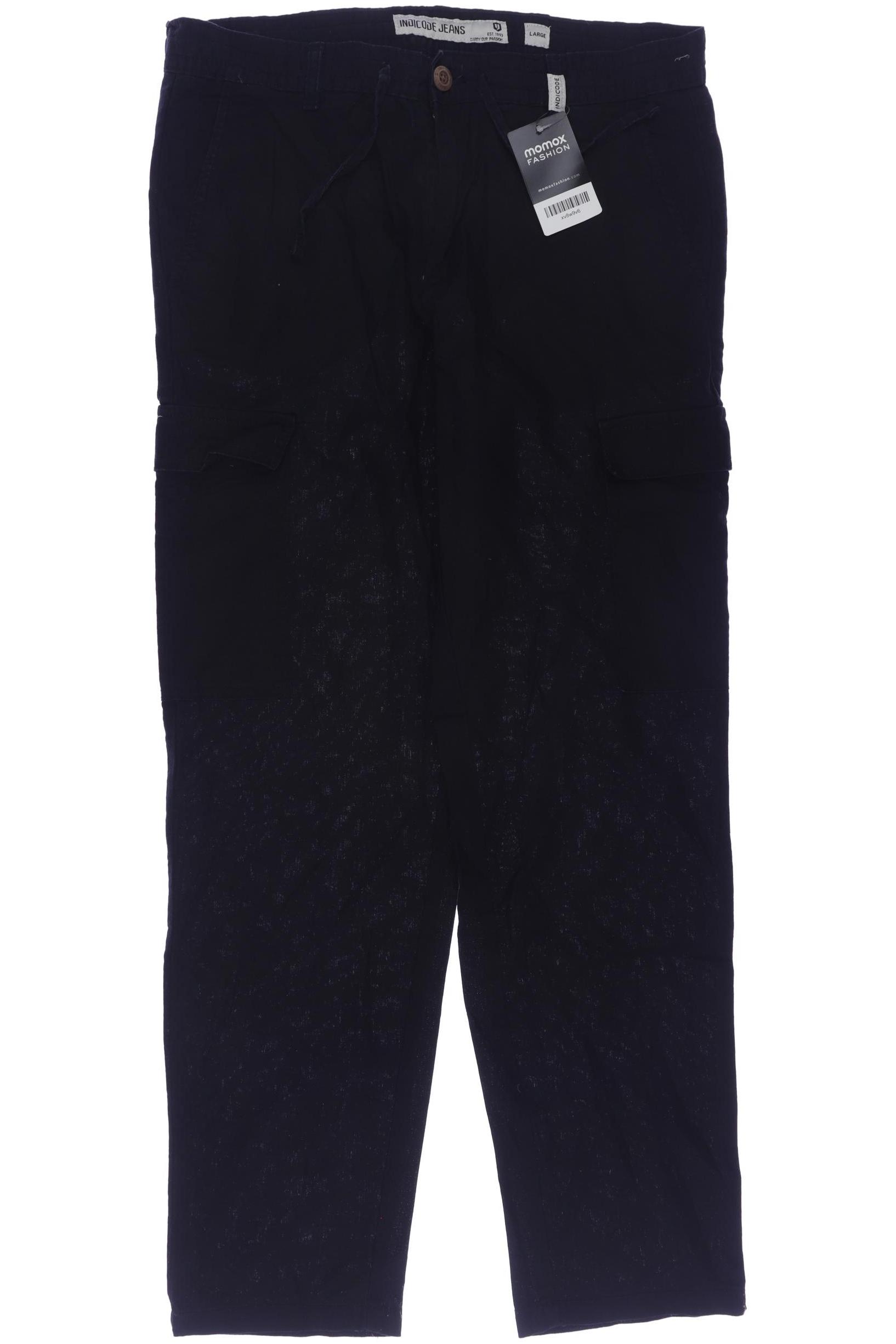 

Indicode Jeans Herren Stoffhose, schwarz, Gr. 0