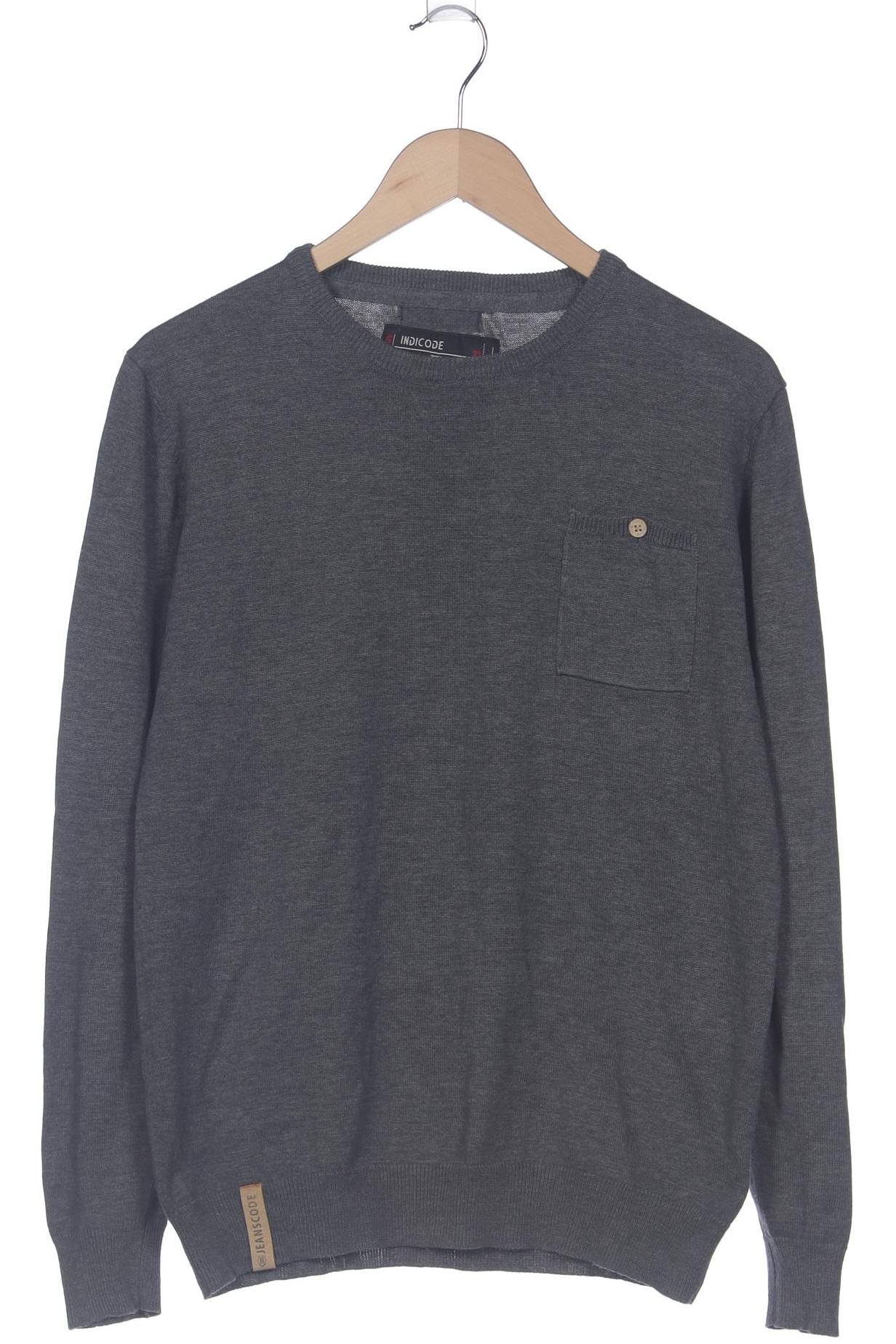 

Indicode Jeans Herren Pullover, grau, Gr. 48