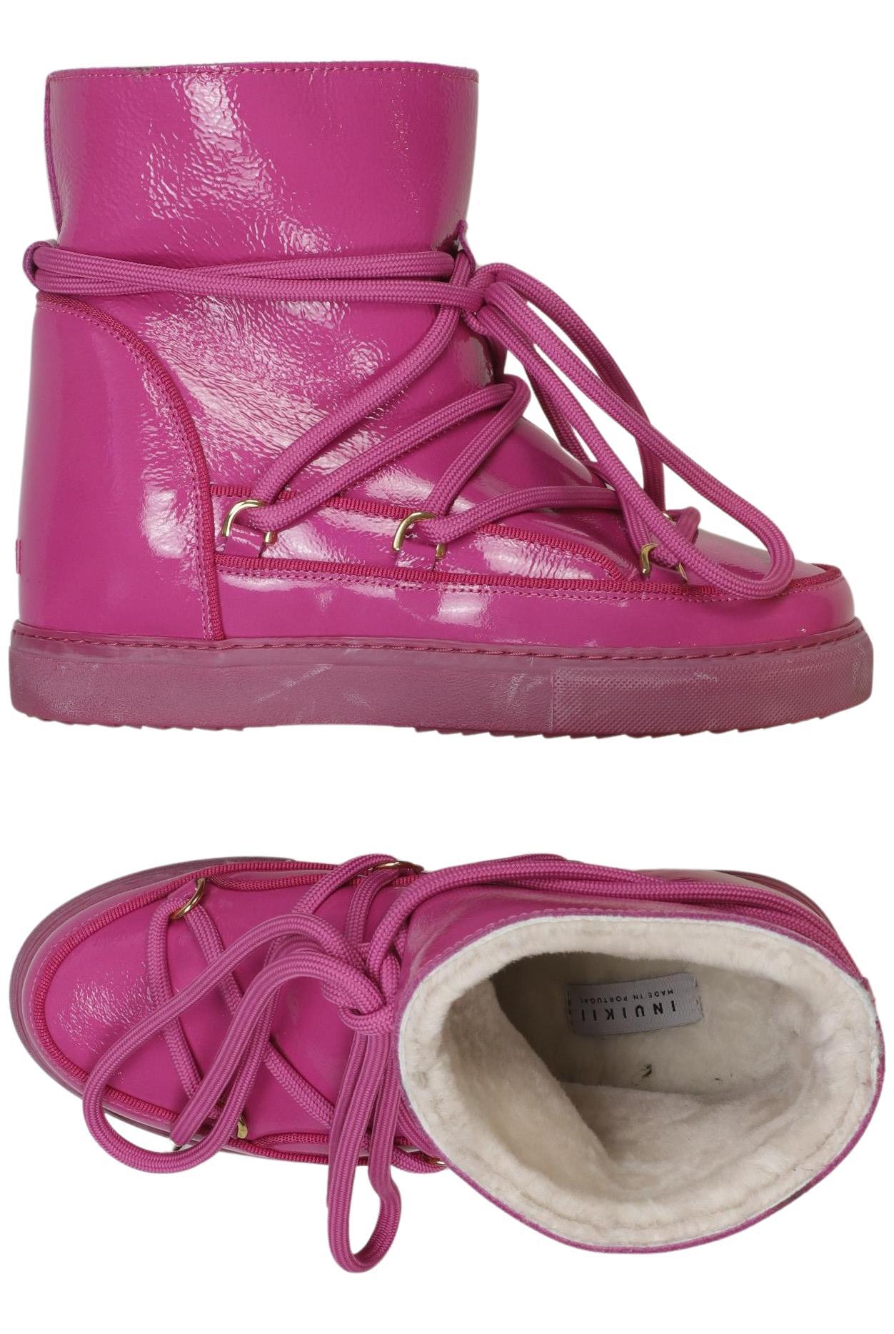 

Inuikii Damen Stiefelette, pink, Gr. 38
