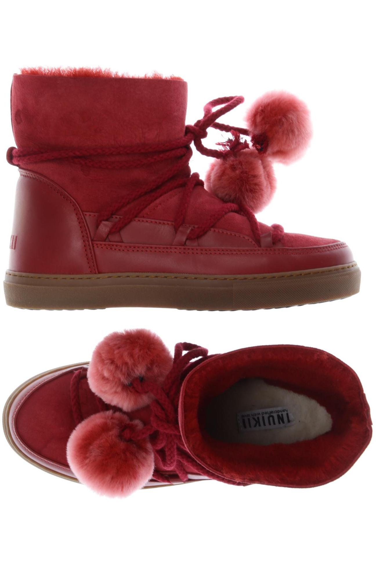

Inuikii Damen Stiefelette, rot, Gr. 38