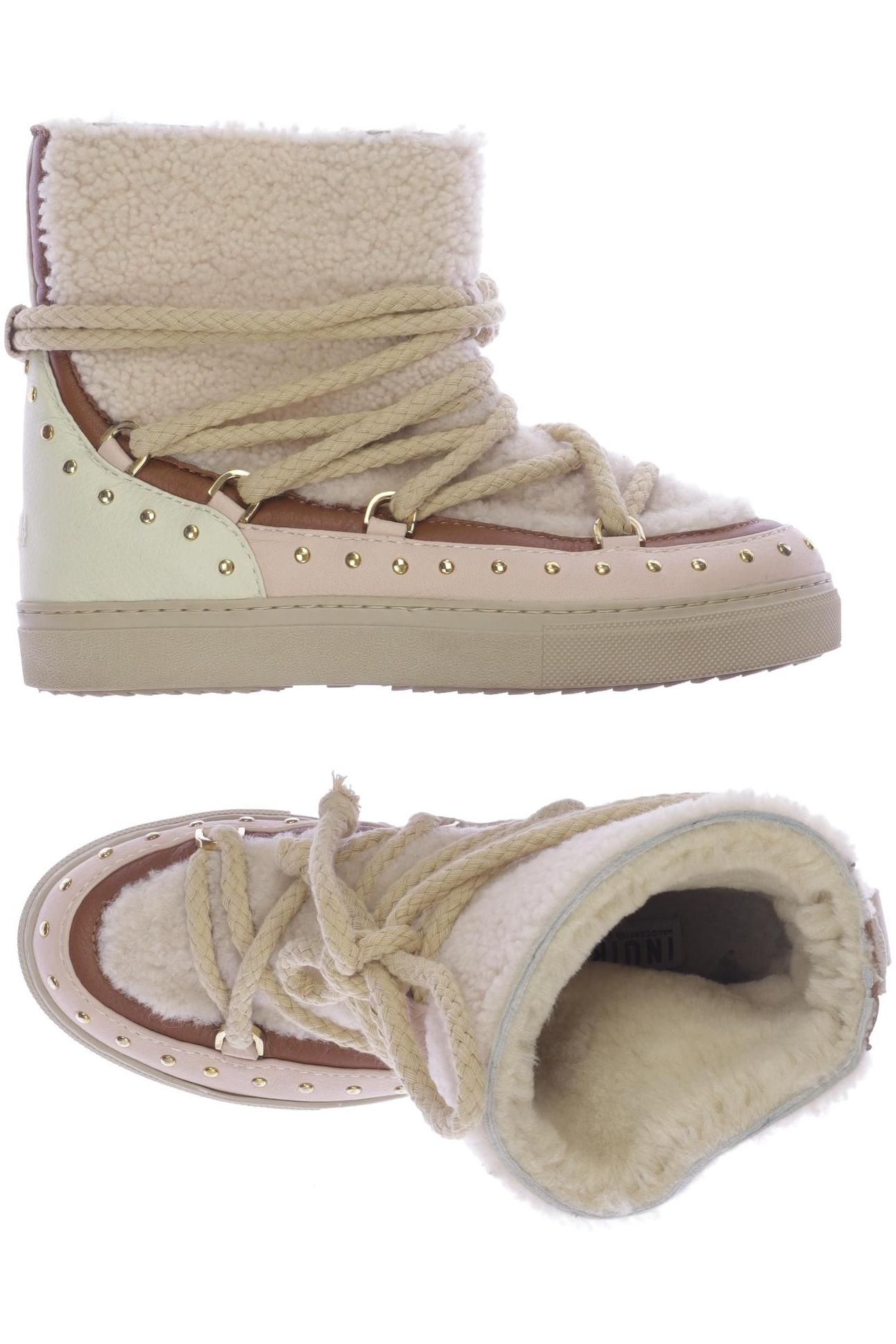 

INUIKII Damen Stiefelette, beige