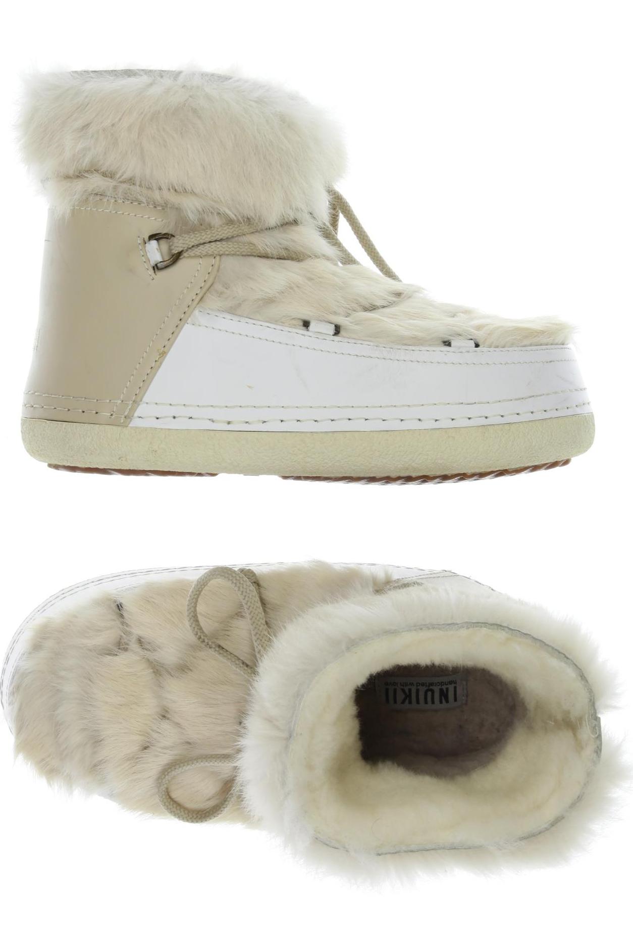 

Inuikii Damen Stiefelette, cremeweiß, Gr. 39