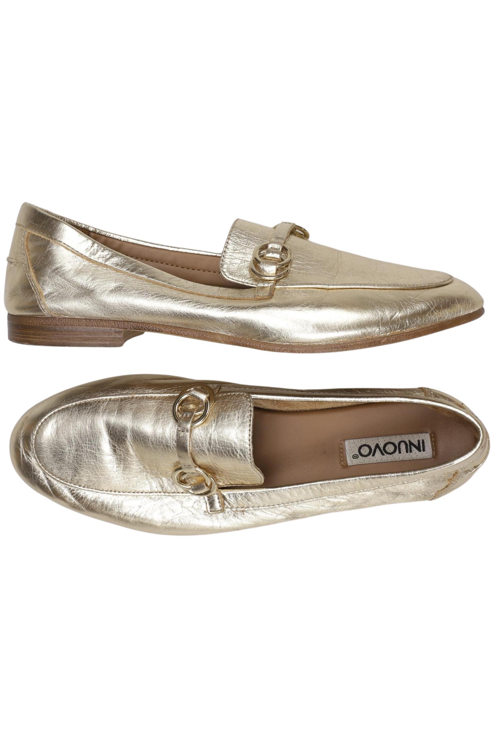 

Inuovo Damen Halbschuh, gold, Gr. 40