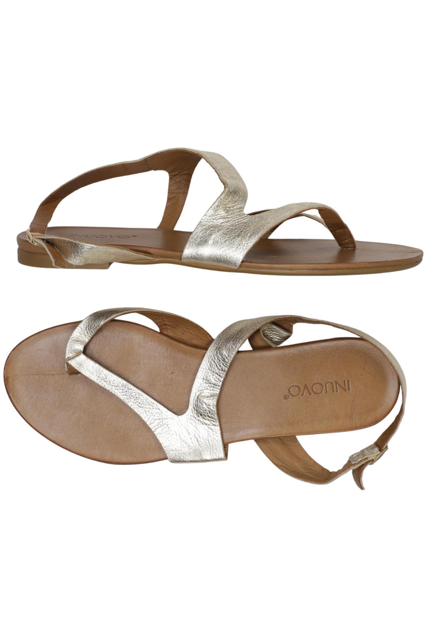 

Inuovo Damen Sandale, gold, Gr. 42