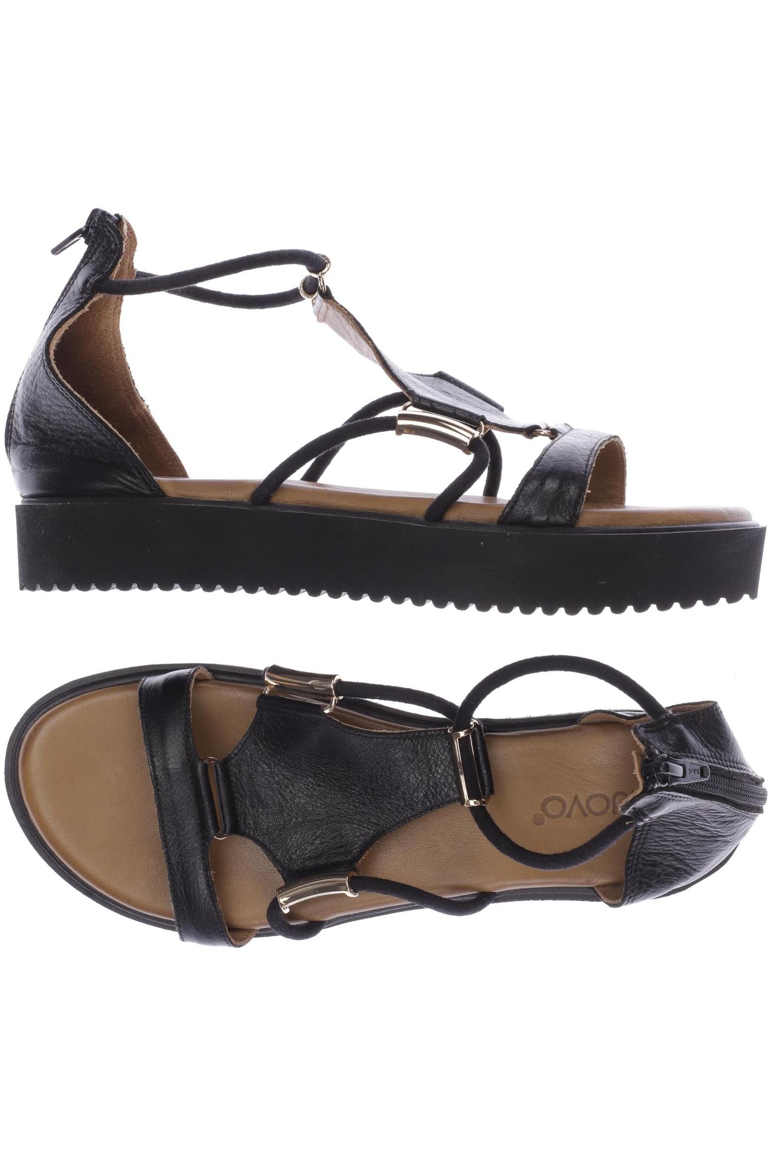 

INUOVO Damen Sandale, schwarz