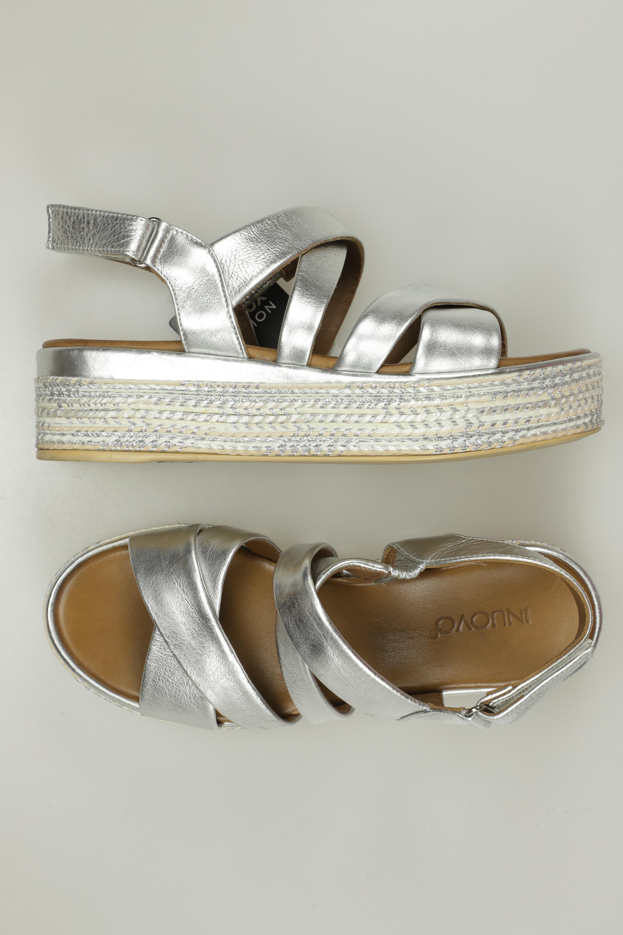 

Inuovo Damen Sandale, silber, Gr. 38