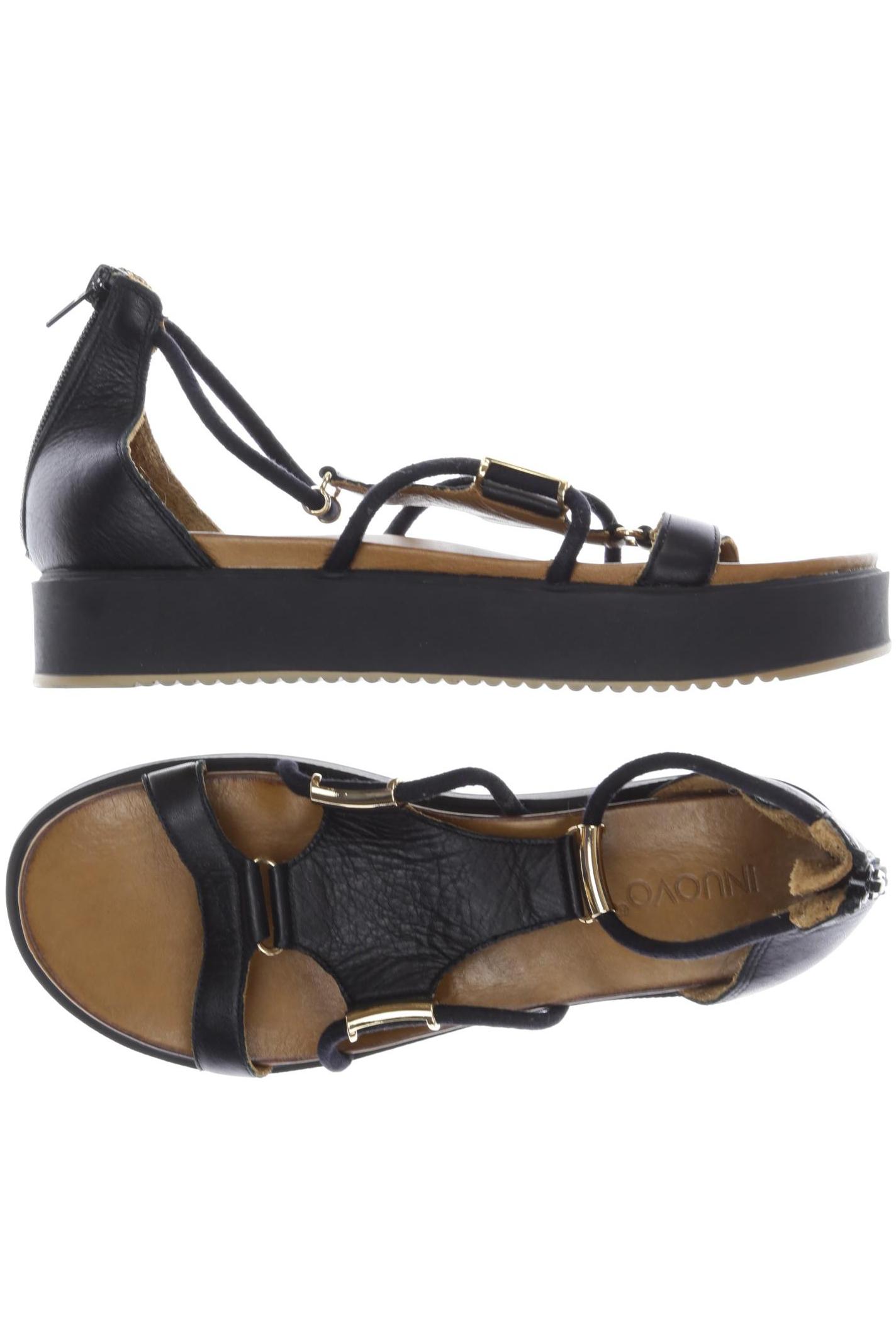 

Inuovo Damen Sandale, schwarz, Gr. 39