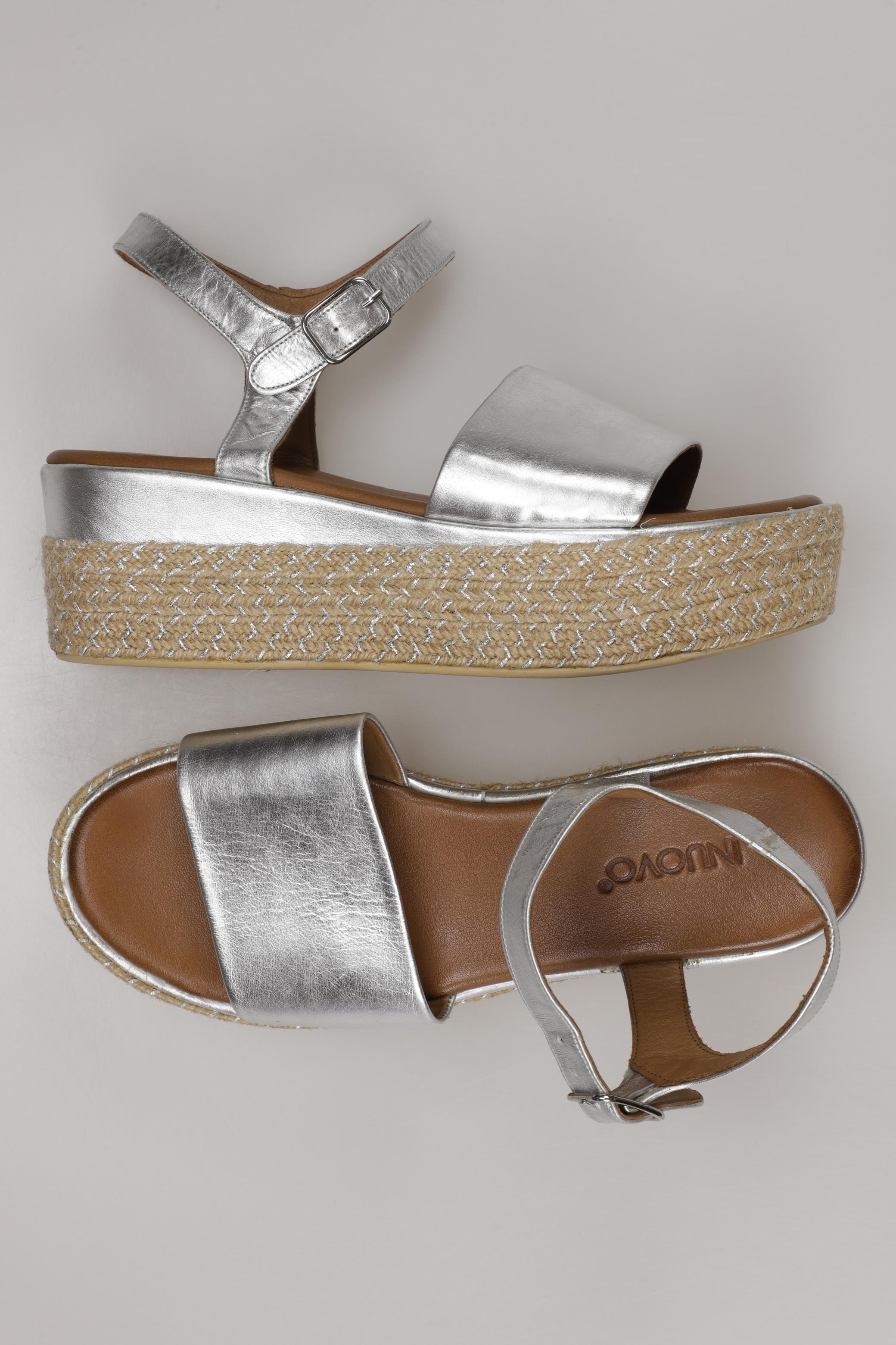 

Inuovo Damen Sandale, silber, Gr. 39